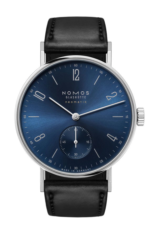 Nomos Glashütte Tangente neomatik Blue Gold watch