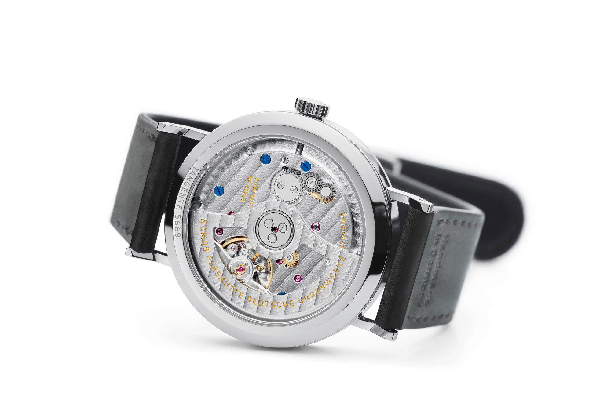 Nomos Glashütte Tangente neomatik Blue Gold - View 3