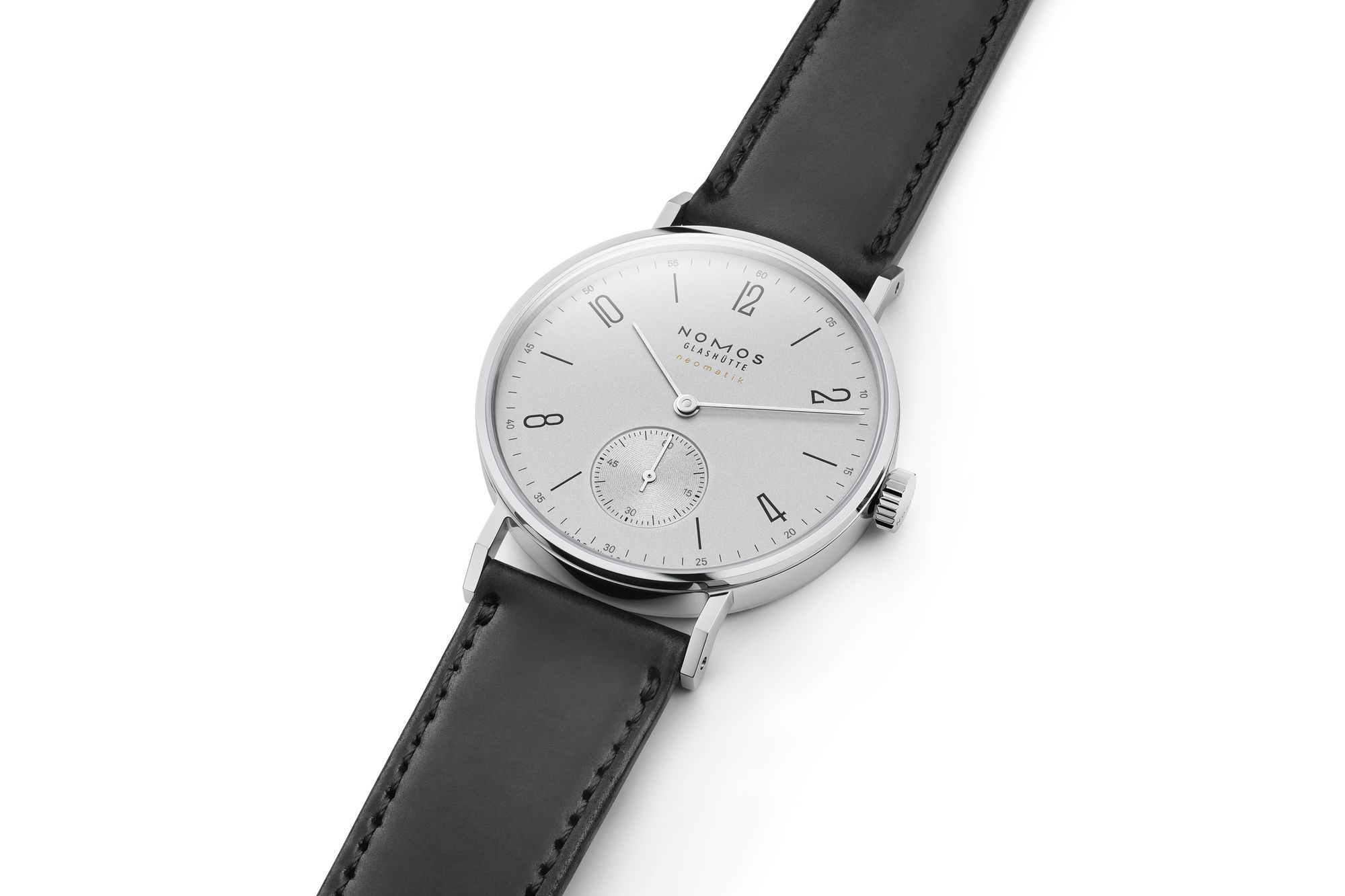 Nomos Glashütte Tangente neomatik platinum gray - View 2