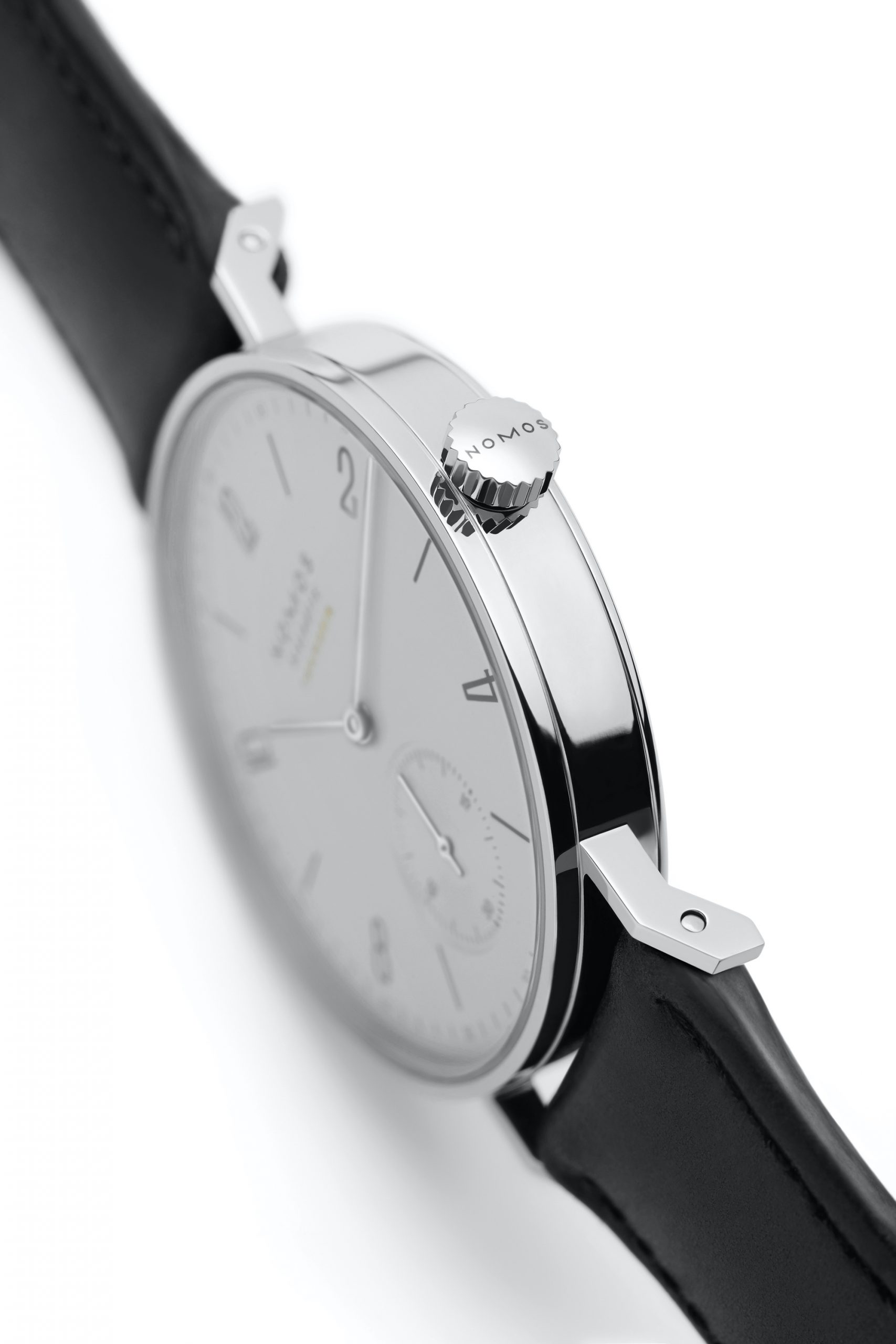 Nomos Glashütte Tangente neomatik platinum gray - View 3