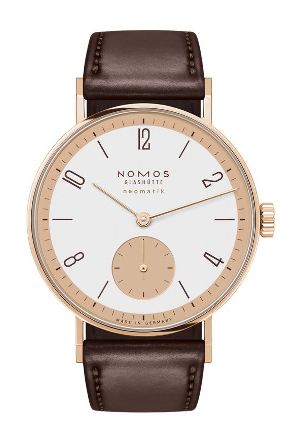 Nomos Glashütte Tangente Rose Gold neomatik – 175 Years Watchmaking Glashütte watch