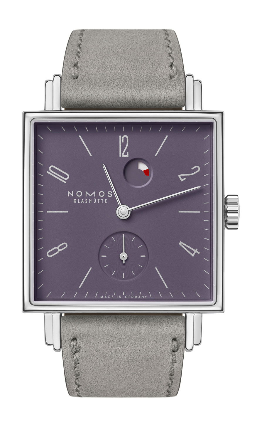 Nomos Glashütte Tetra Plum watch