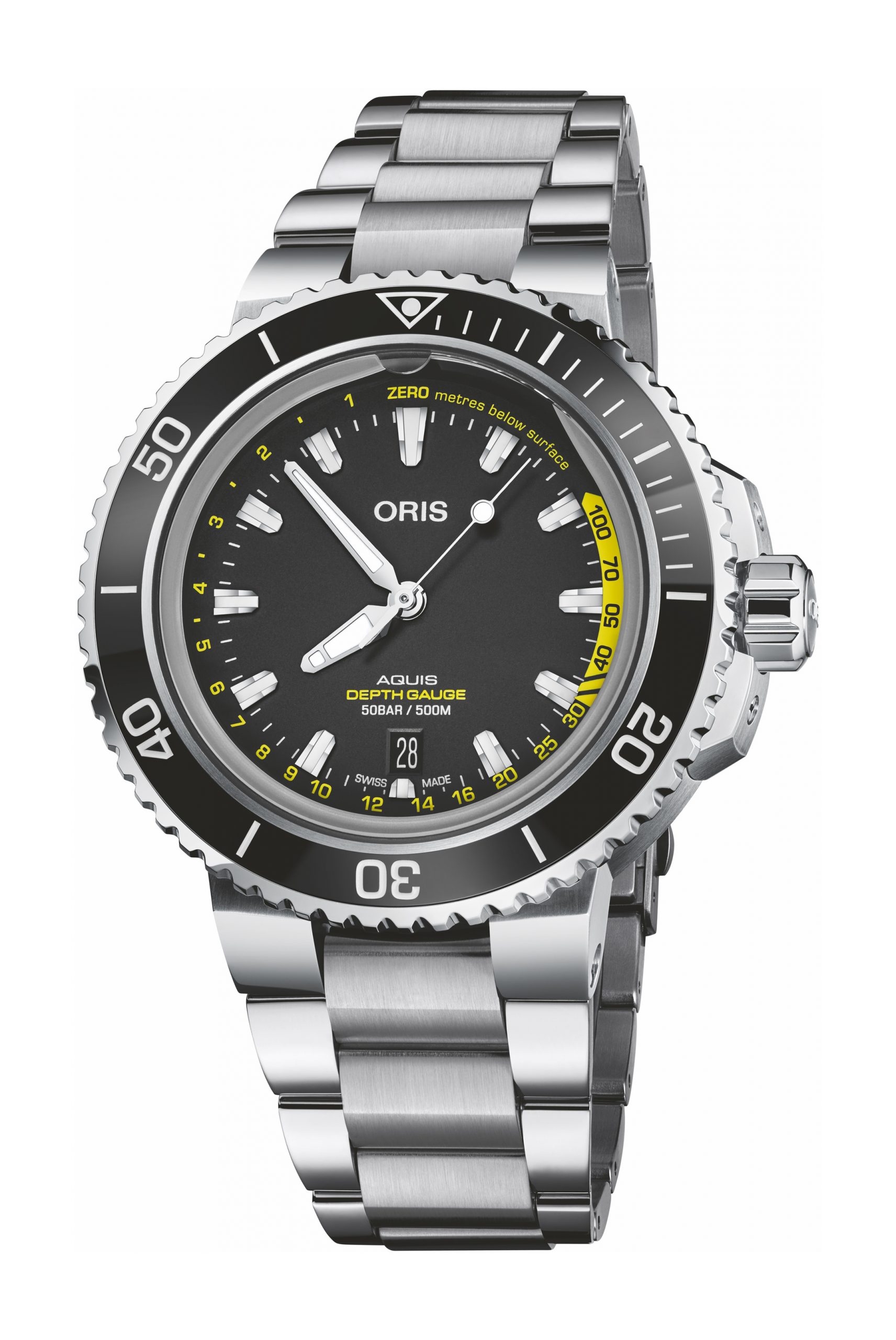 Oris Aquis Depth Gauge watch