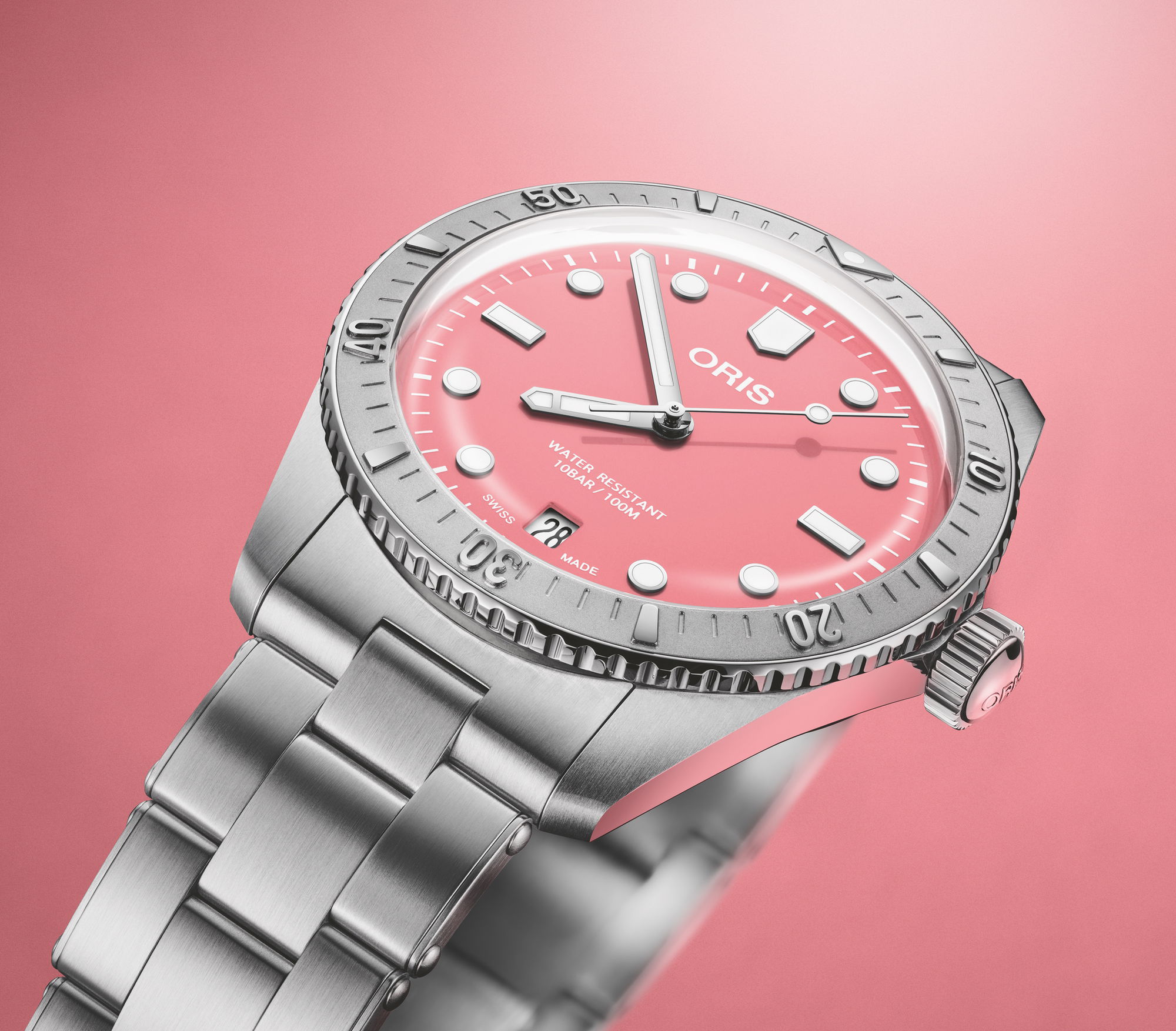 Oris Divers Sixty-Five ‘Cotton Candy’ - View 2