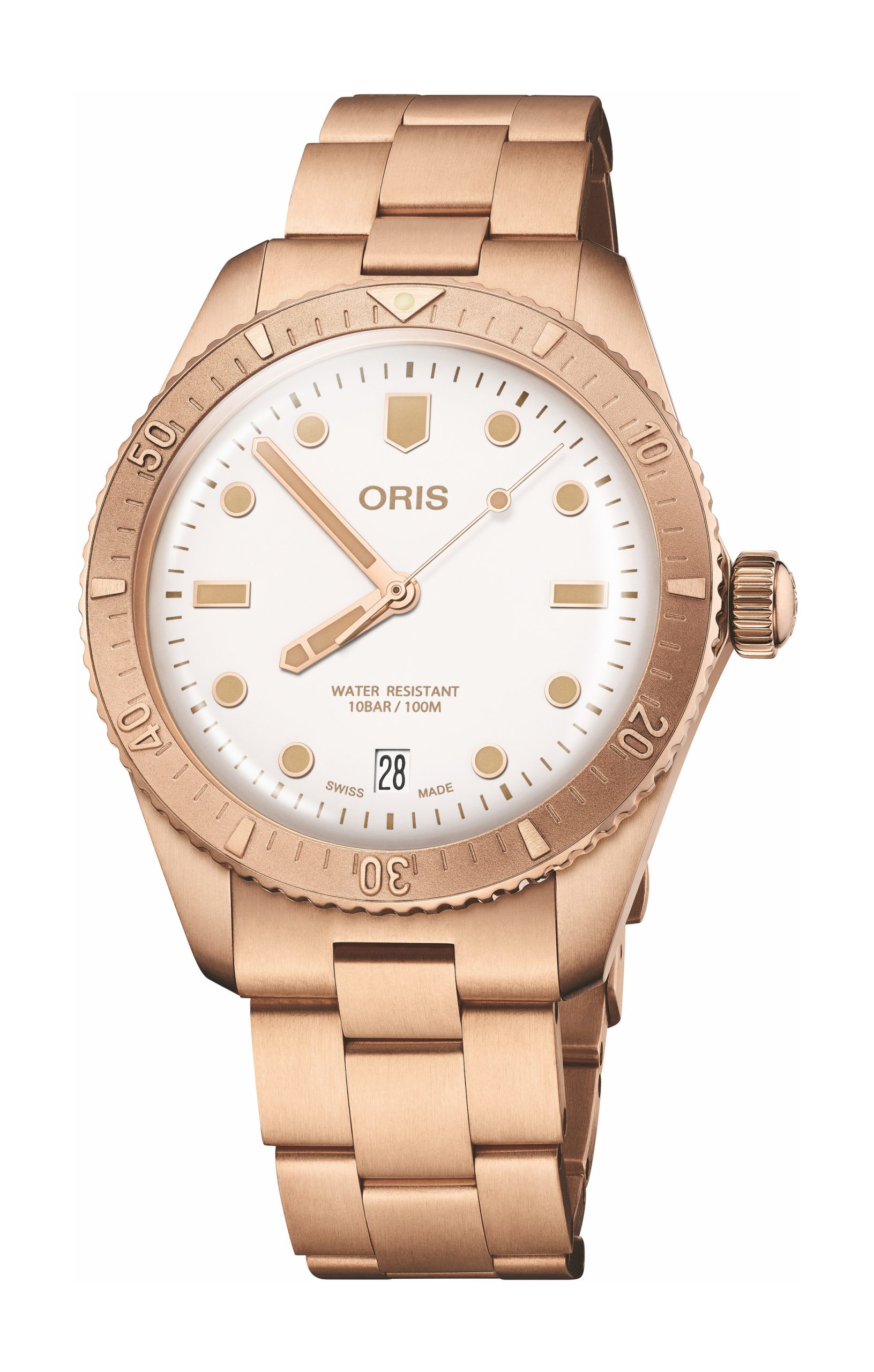 Oris Divers Sixty-Five ‘Cotton Candy’ White Star watch