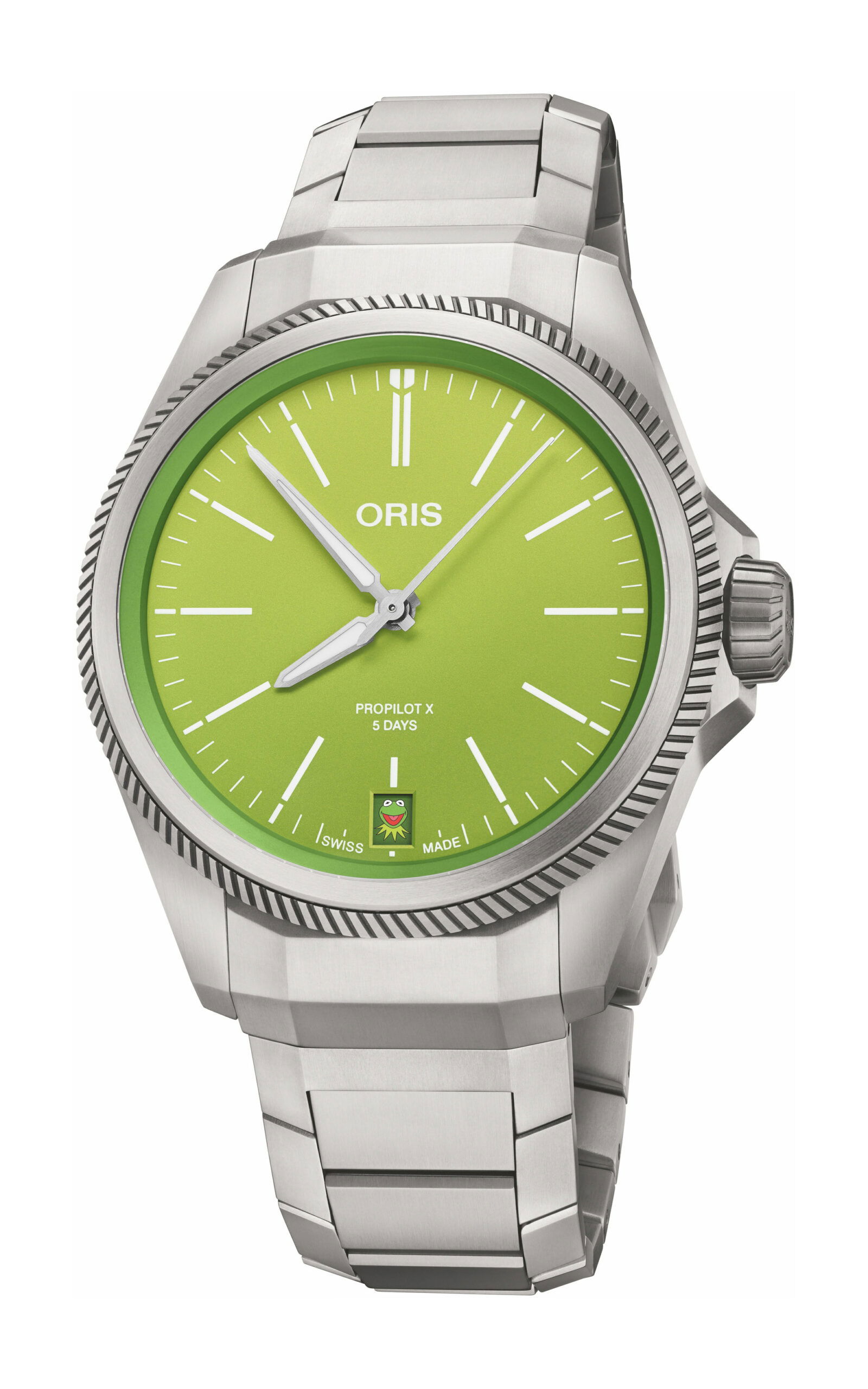 Oris ProPilot X Kermit Edition watch
