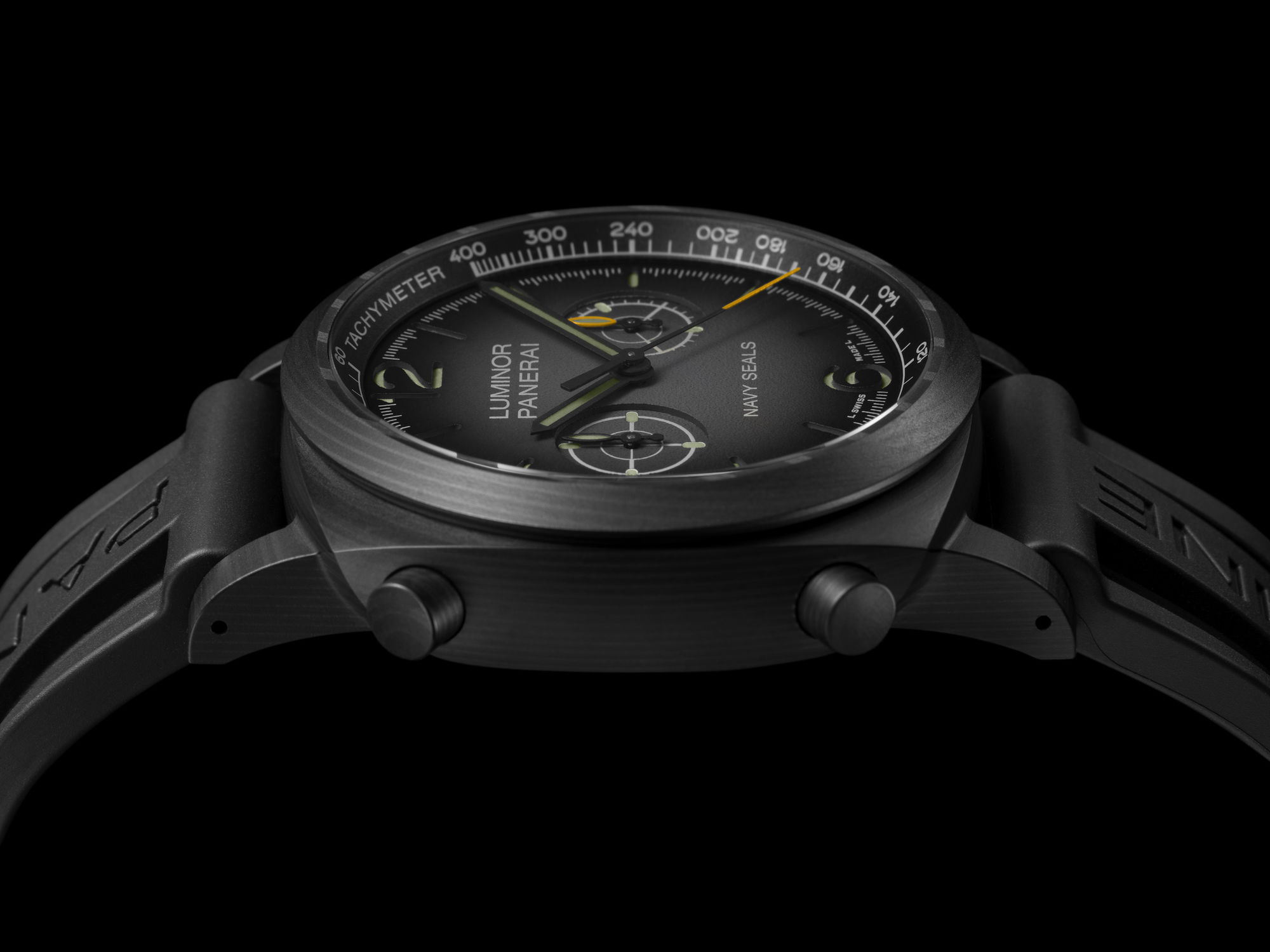 Panerai Luminor Chrono Carbotech Navy SEALs - View 3