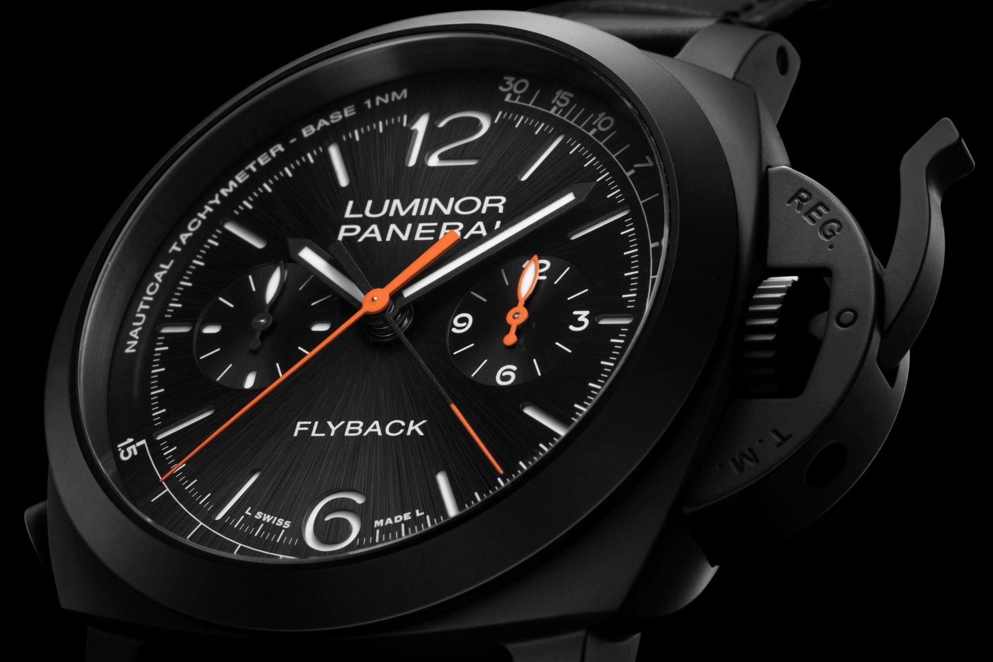 Panerai Luminor Chrono Flyback Ceramica - View 2
