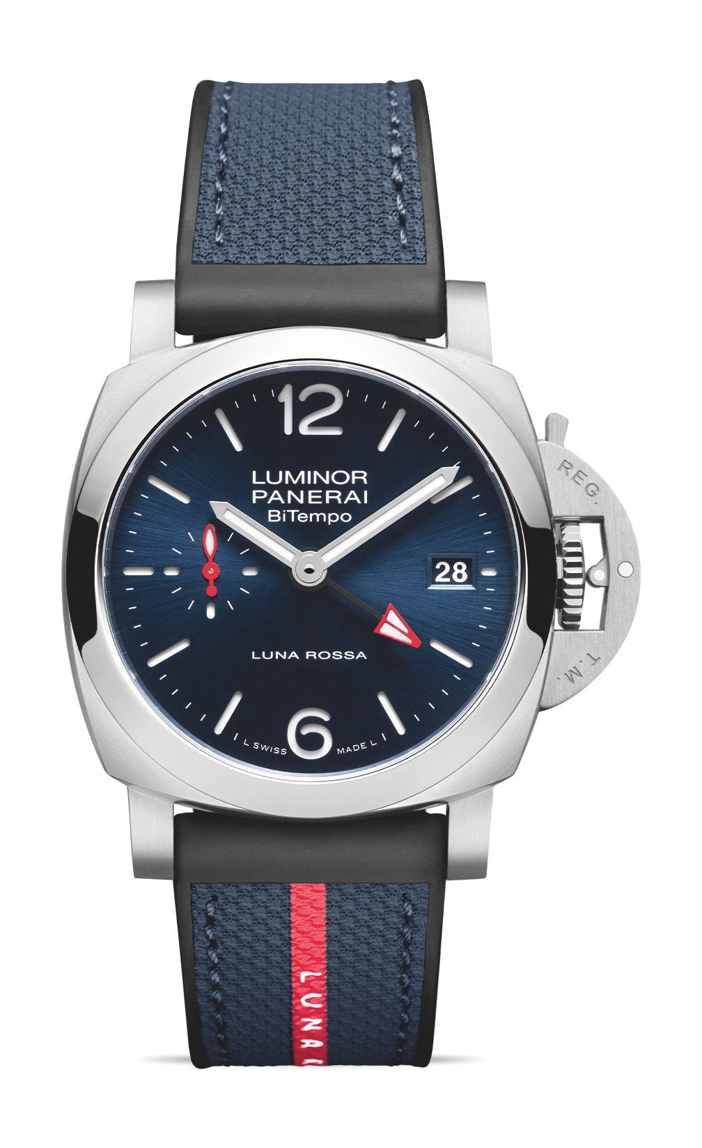 Panerai Luminor Quaranta Bitempo Luna Rossa watch