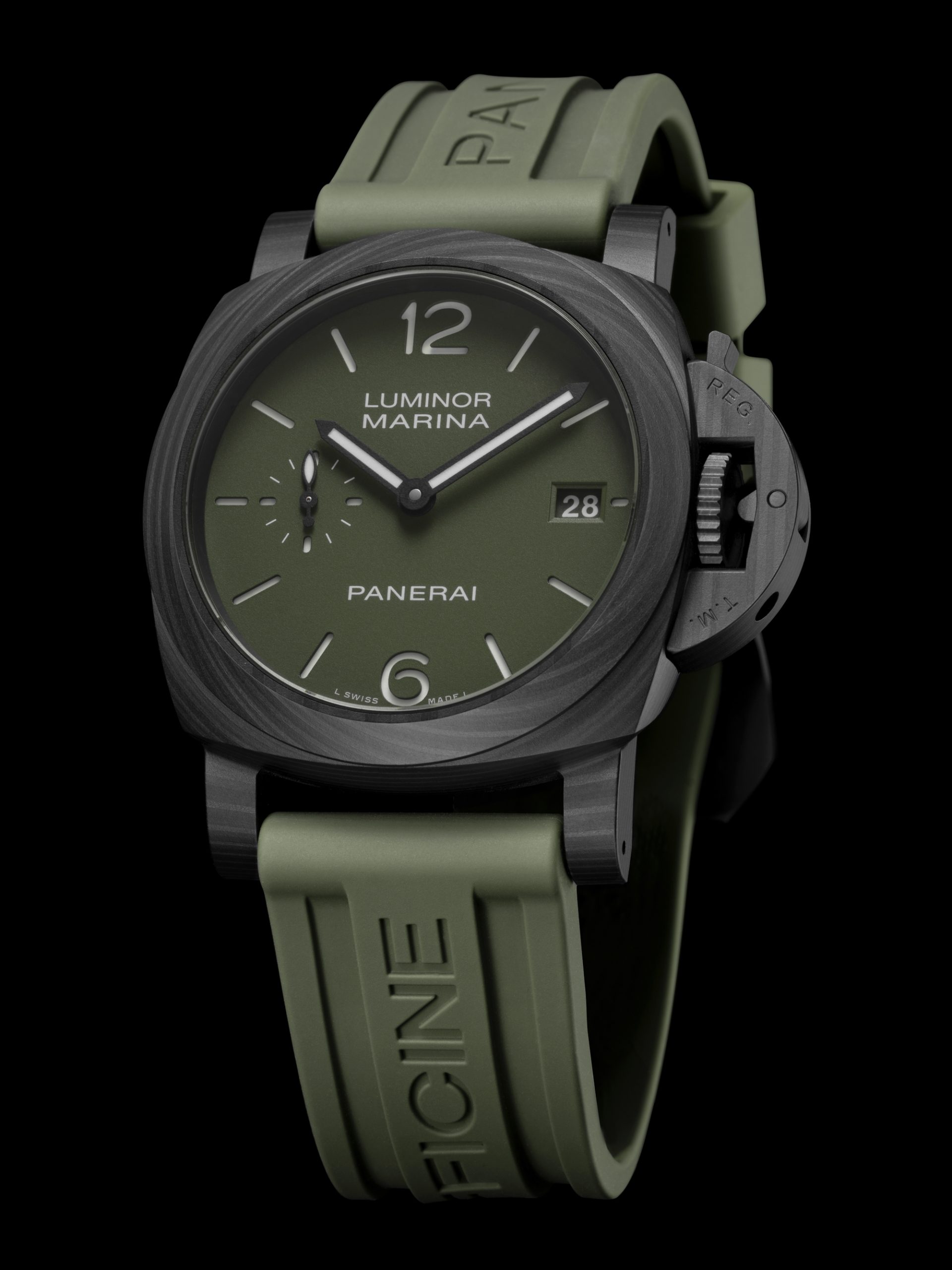 Panerai Luminor Quaranta Carbotech - View 3