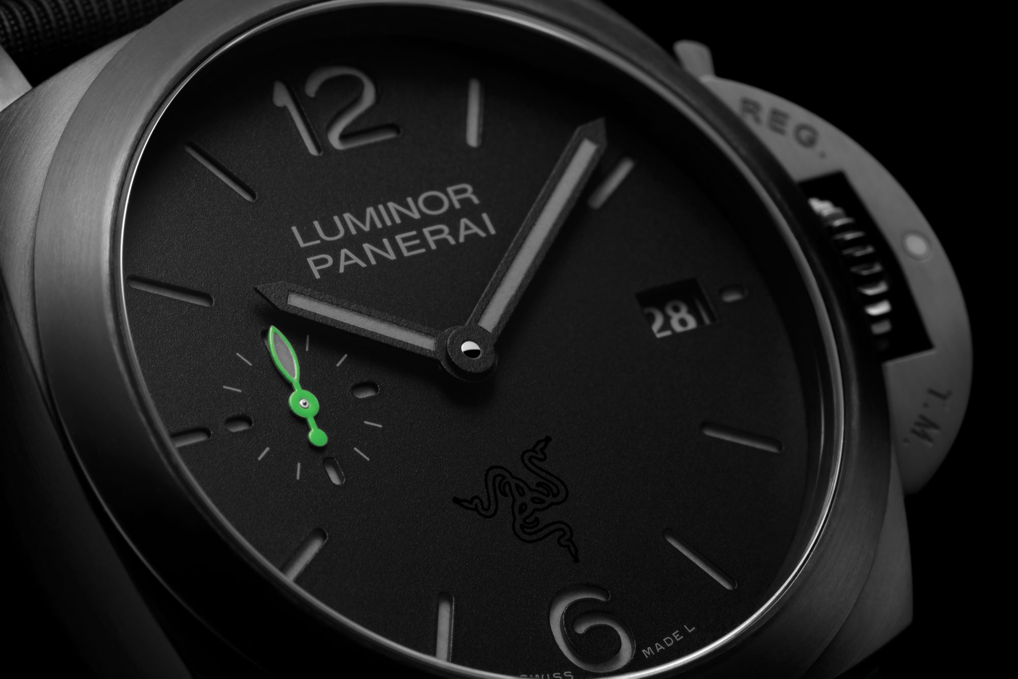 Panerai Luminor Quaranta Razer Special Edition - View 3
