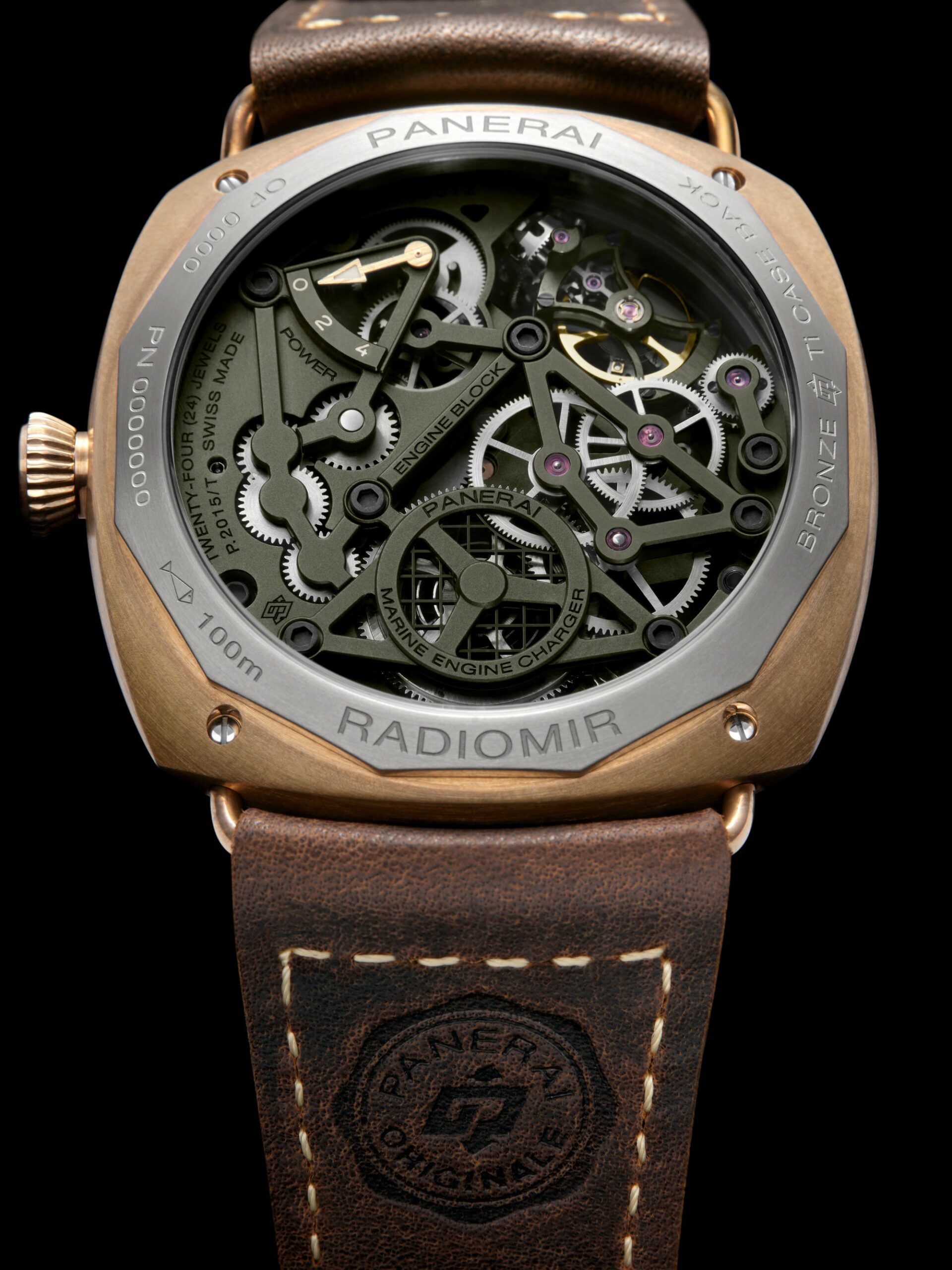 Panerai Radiomir Tourbillon GMT Bronzo - View 3