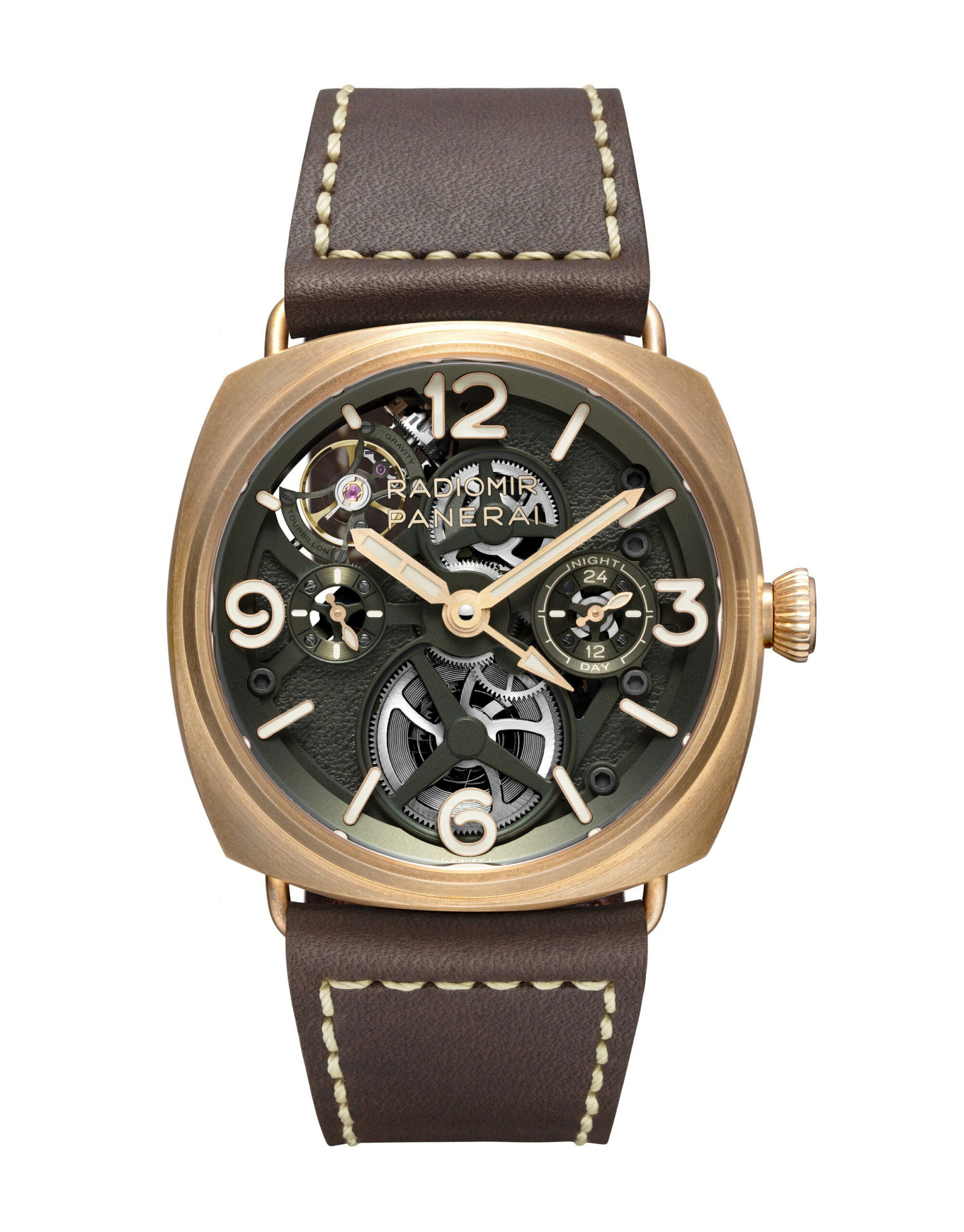 Panerai Radiomir Tourbillon GMT Bronzo watch