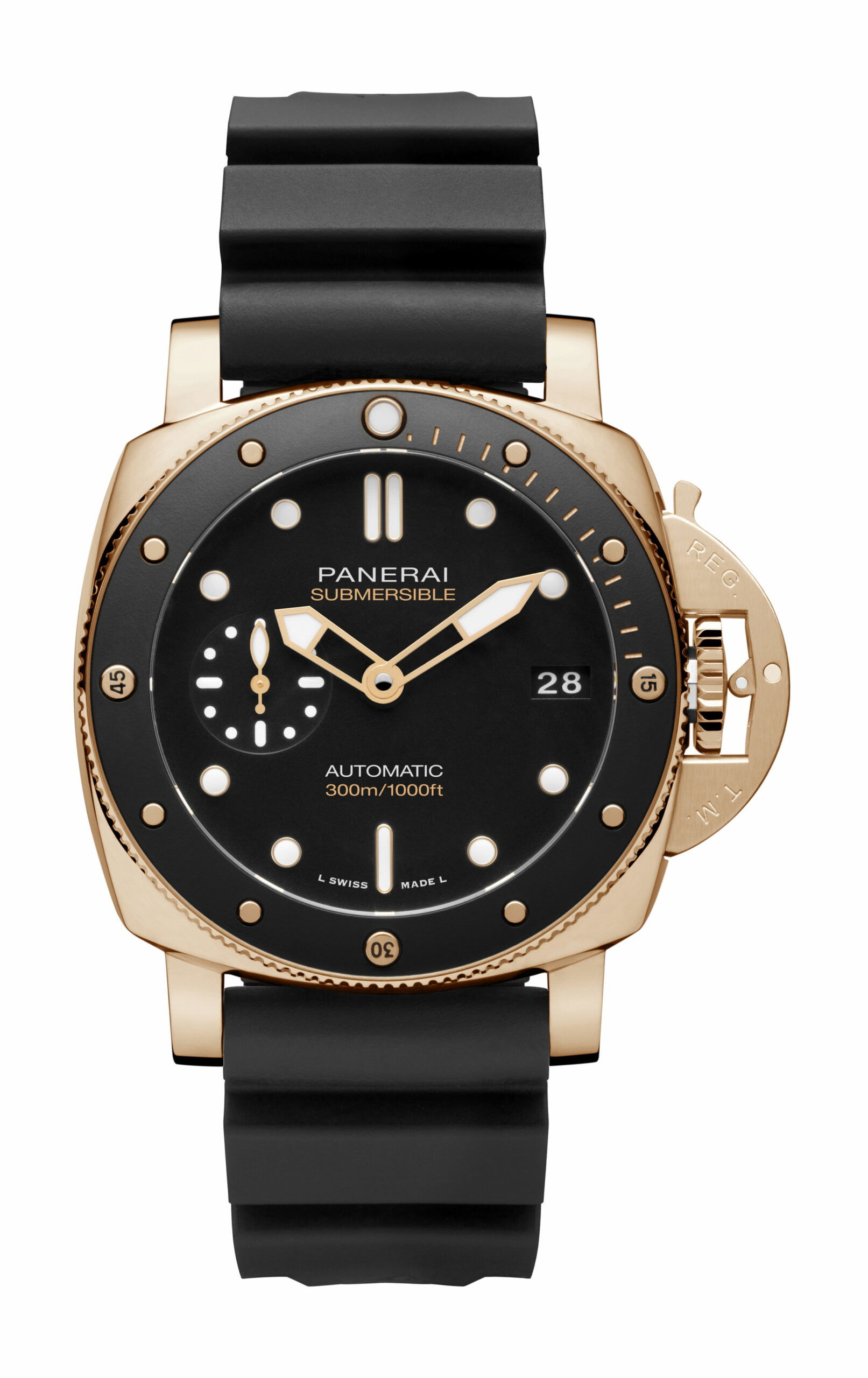Panerai Submersible Goldtech watch