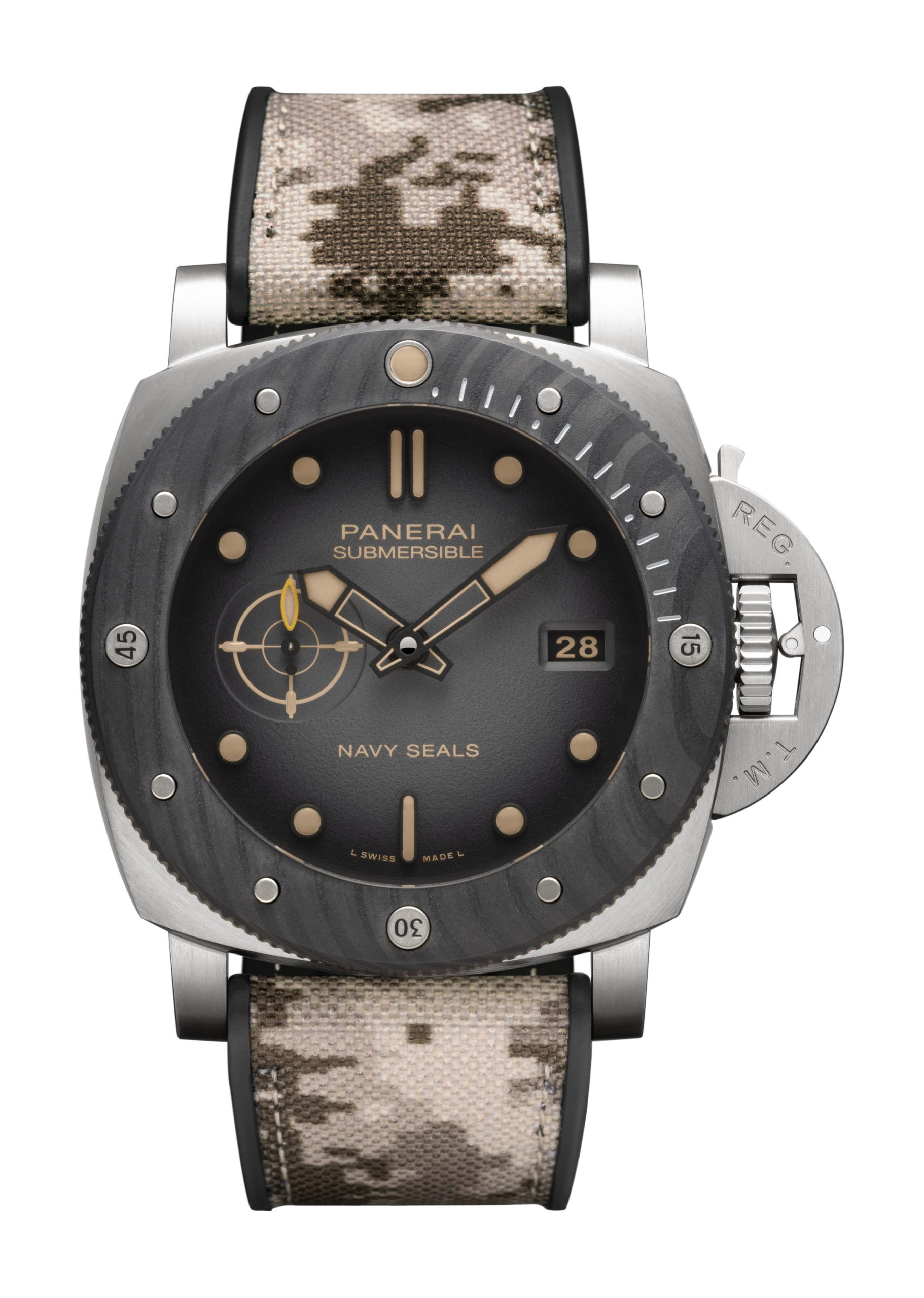 Panerai Submersible Navy SEALs Titanio watch
