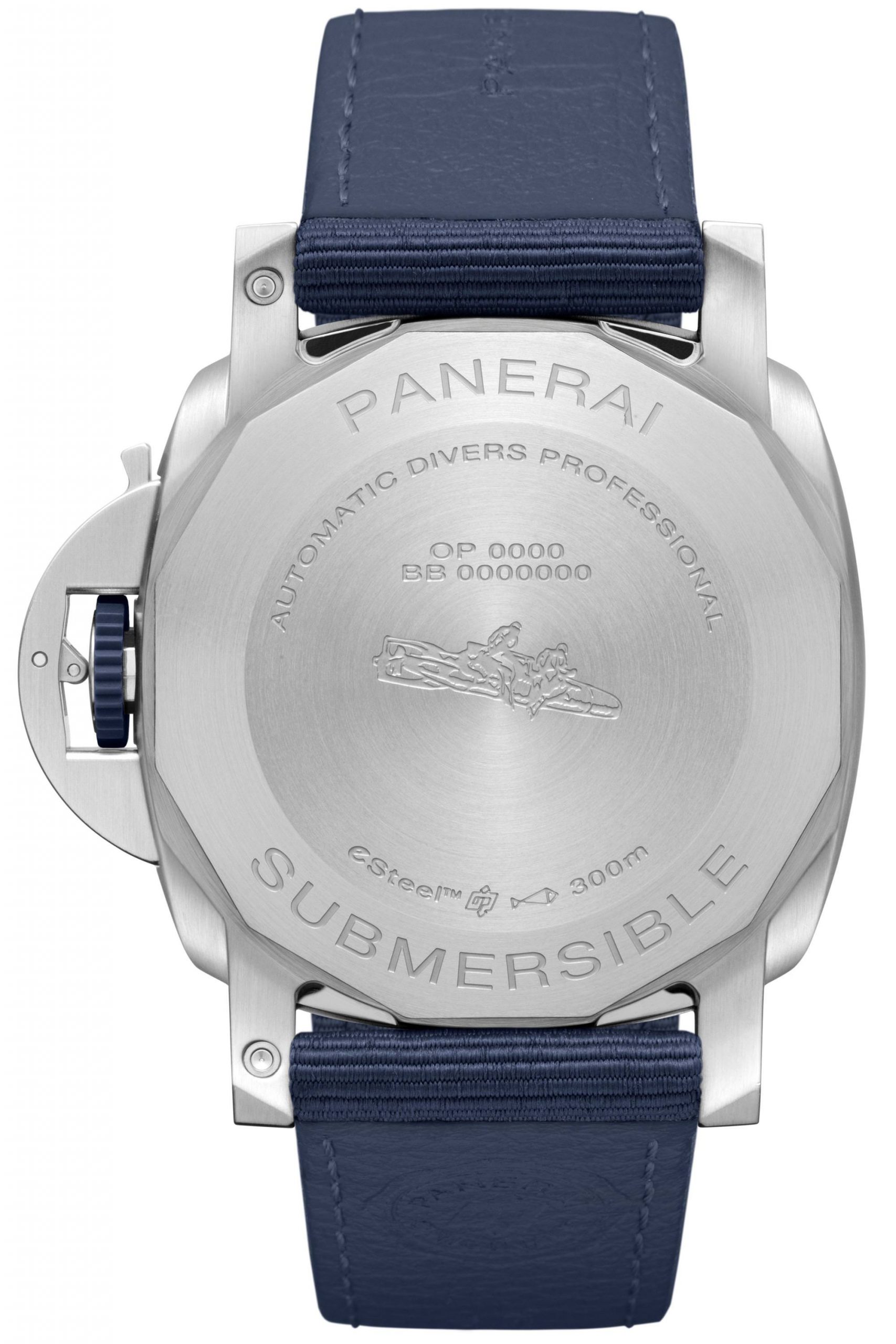 Panerai Submersible QuarantaQuattro eSteel Blu Profondo - View 3