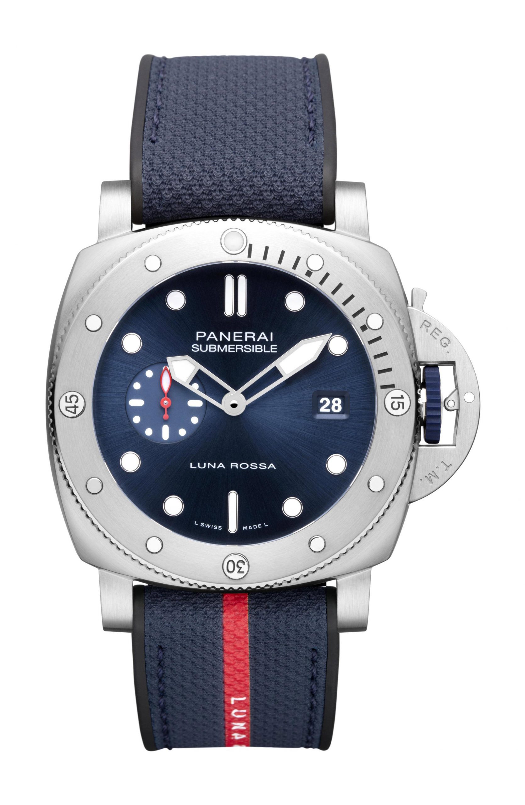 Panerai Submersible QuarantaQuattro Luna Rossa watch