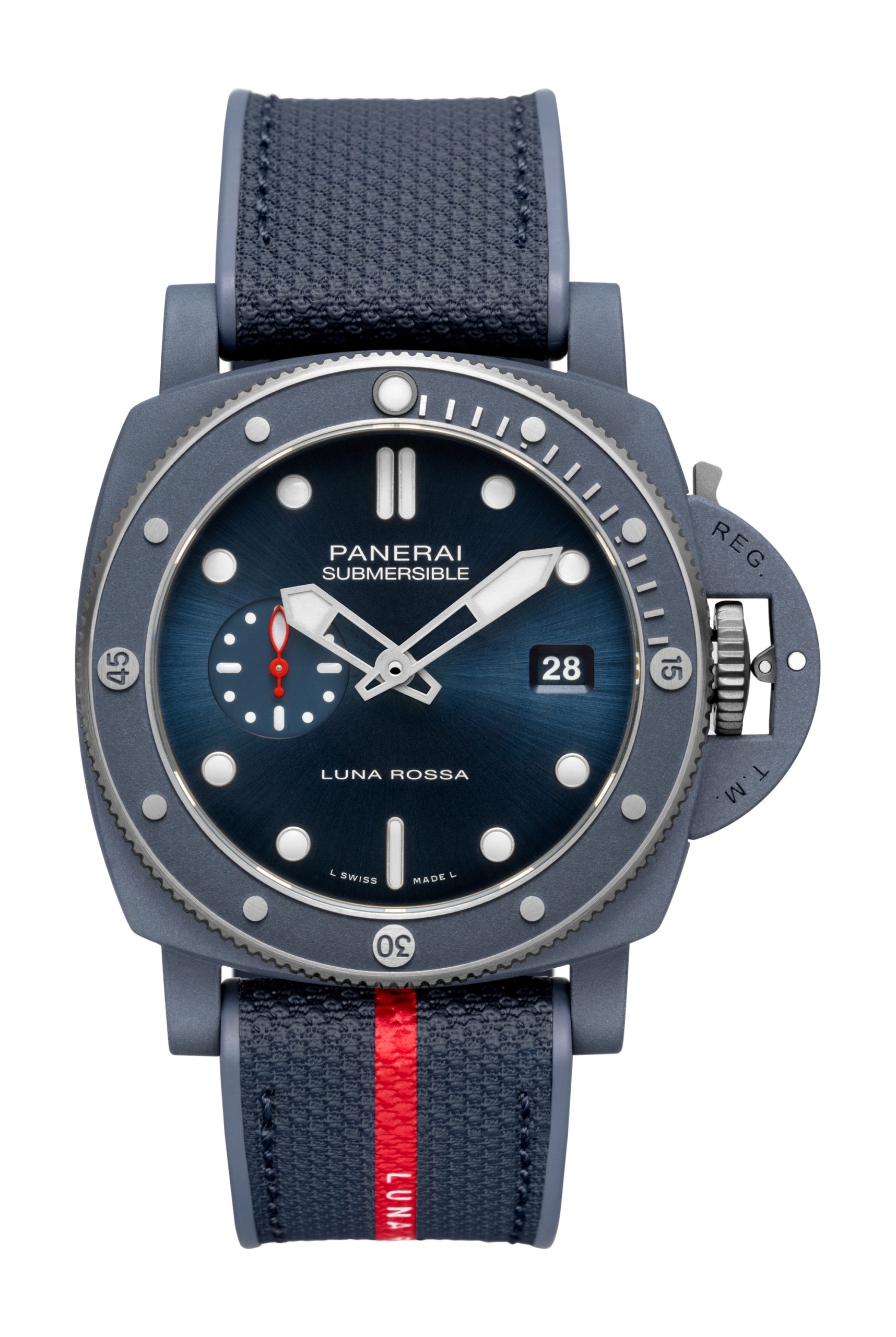 Panerai Submersible QuarantaQuattro Luna Rossa Ti-Ceramitech watch