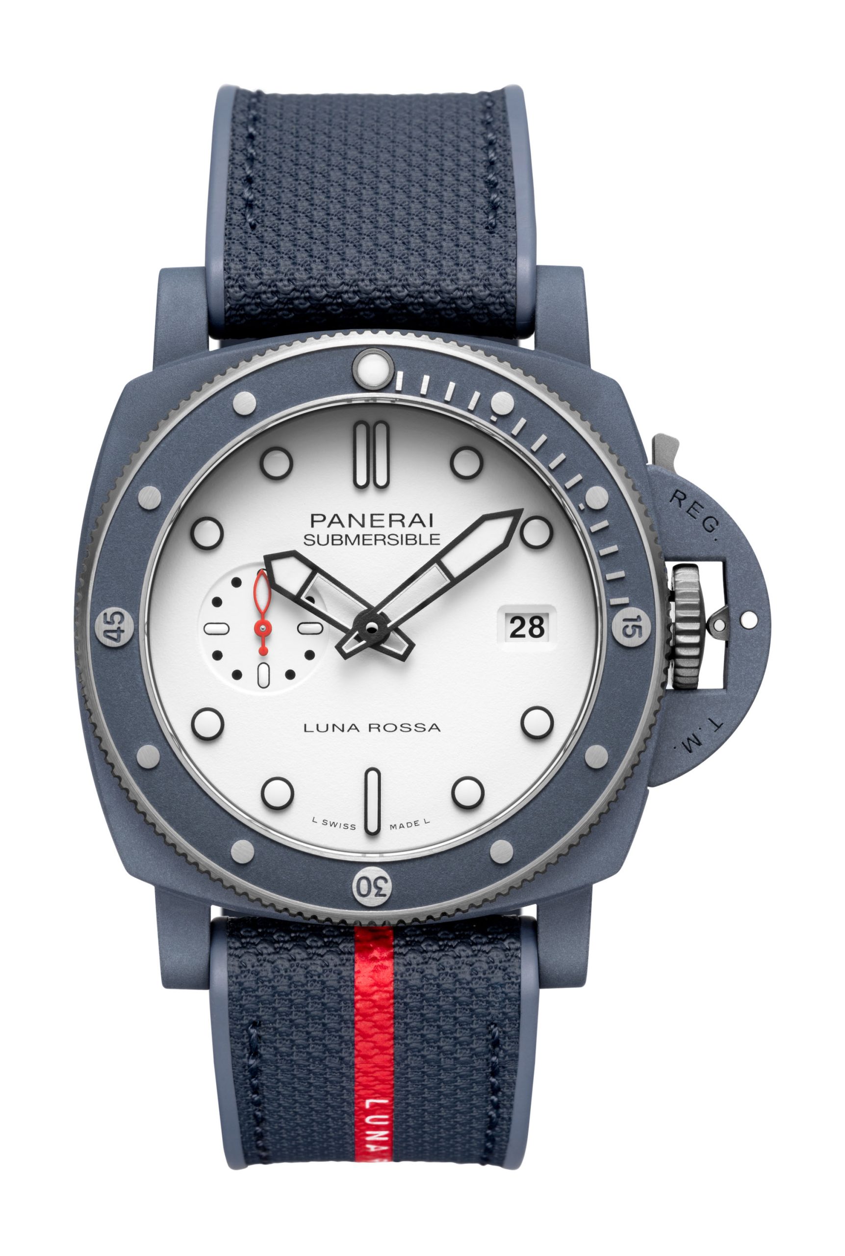 Panerai Submersible QuarantaQuattro Luna Rossa Ti-Ceramitech watch