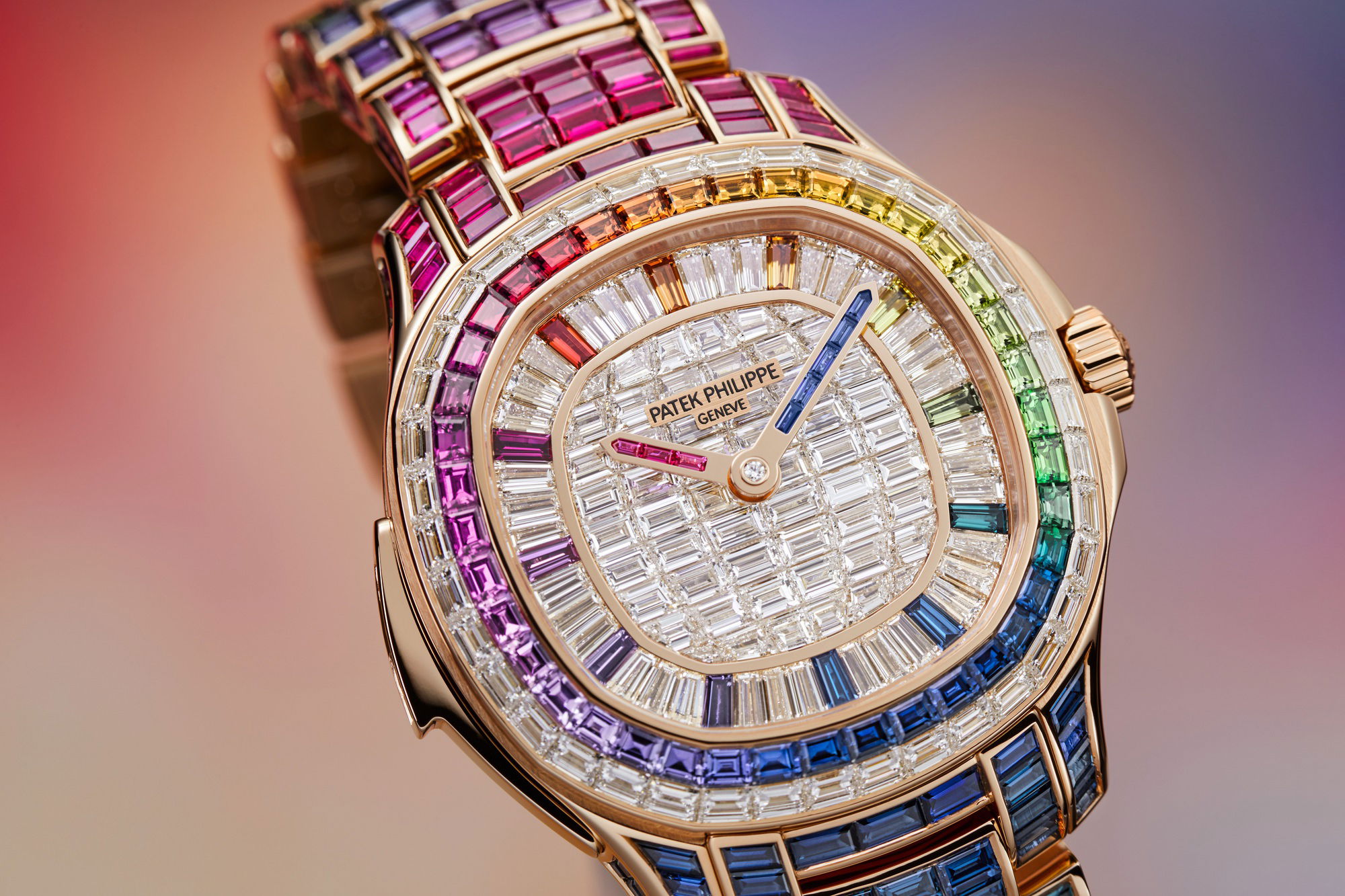 Patek Philippe Aquanaut Luce Rainbow Minute Repeater Haute Joaillerie - View 3