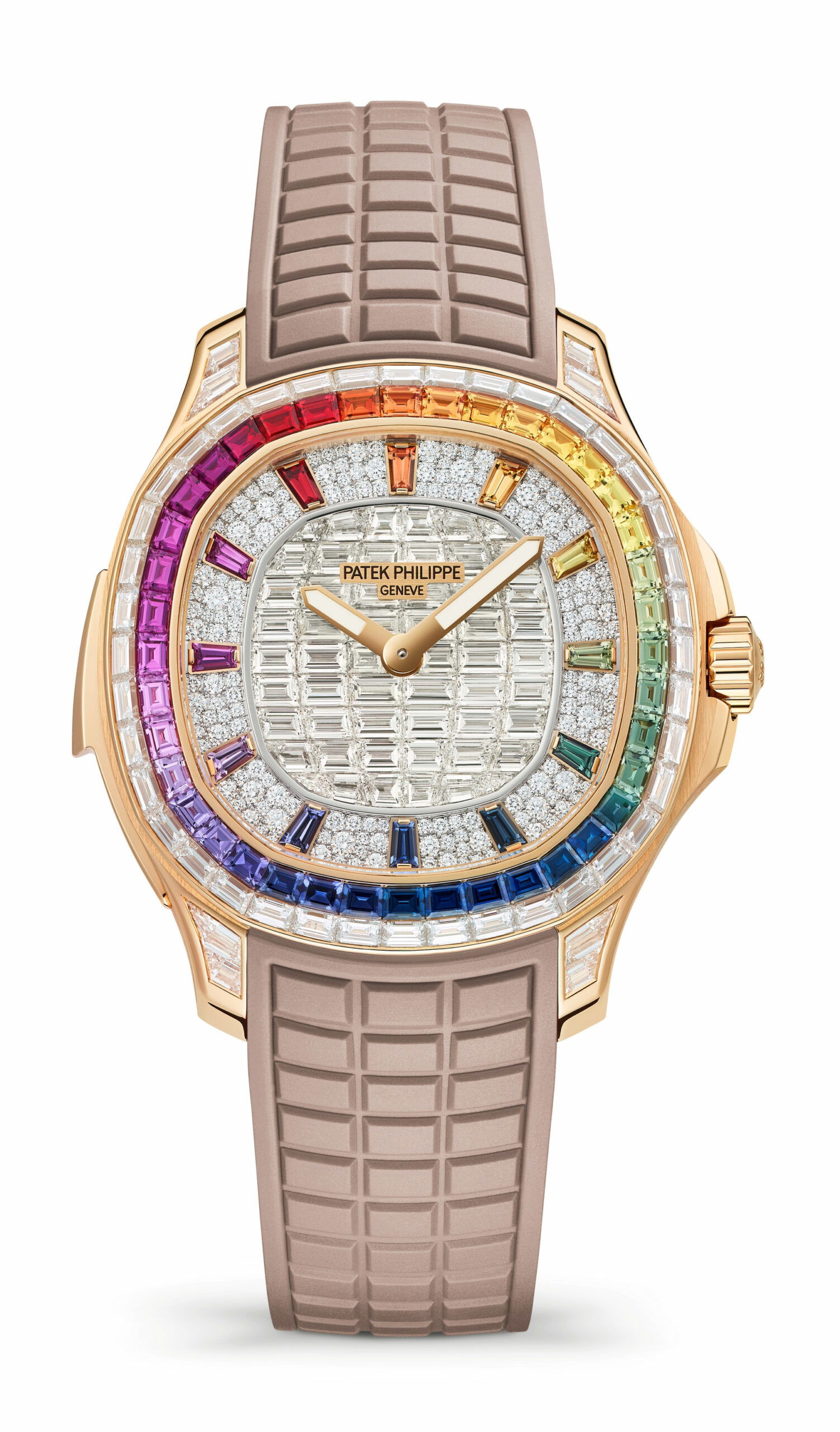 Patek Philippe Aquanaut Luce Rainbow Minute Repeater Haute Joaillerie watch