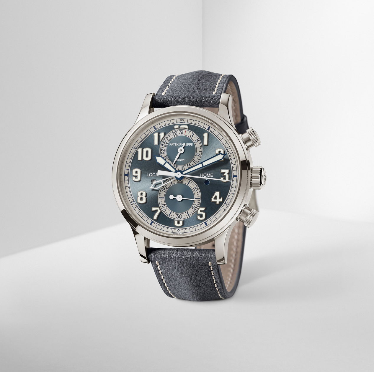 Patek Philippe Calatrava Pilot Travel Time Chronograph - View 2