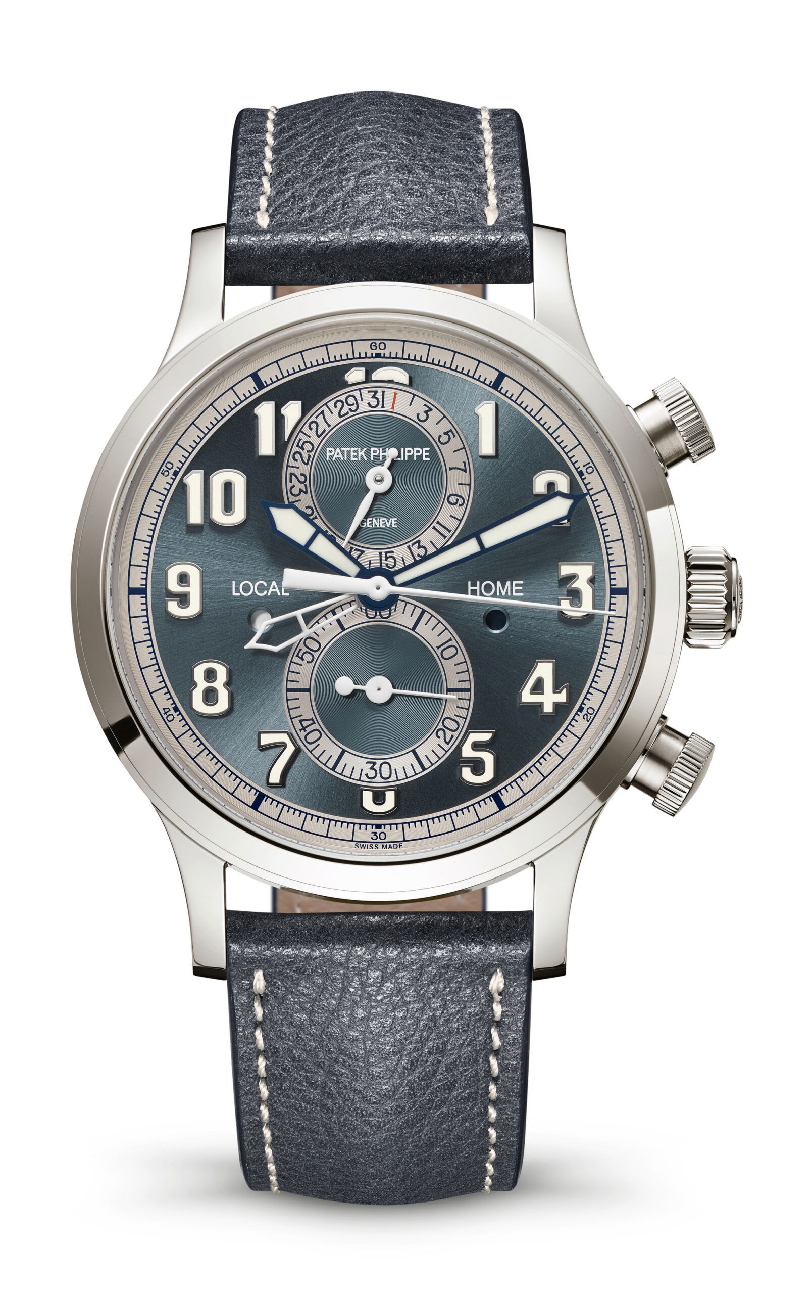 Patek Philippe Calatrava Pilot Travel Time Chronograph watch