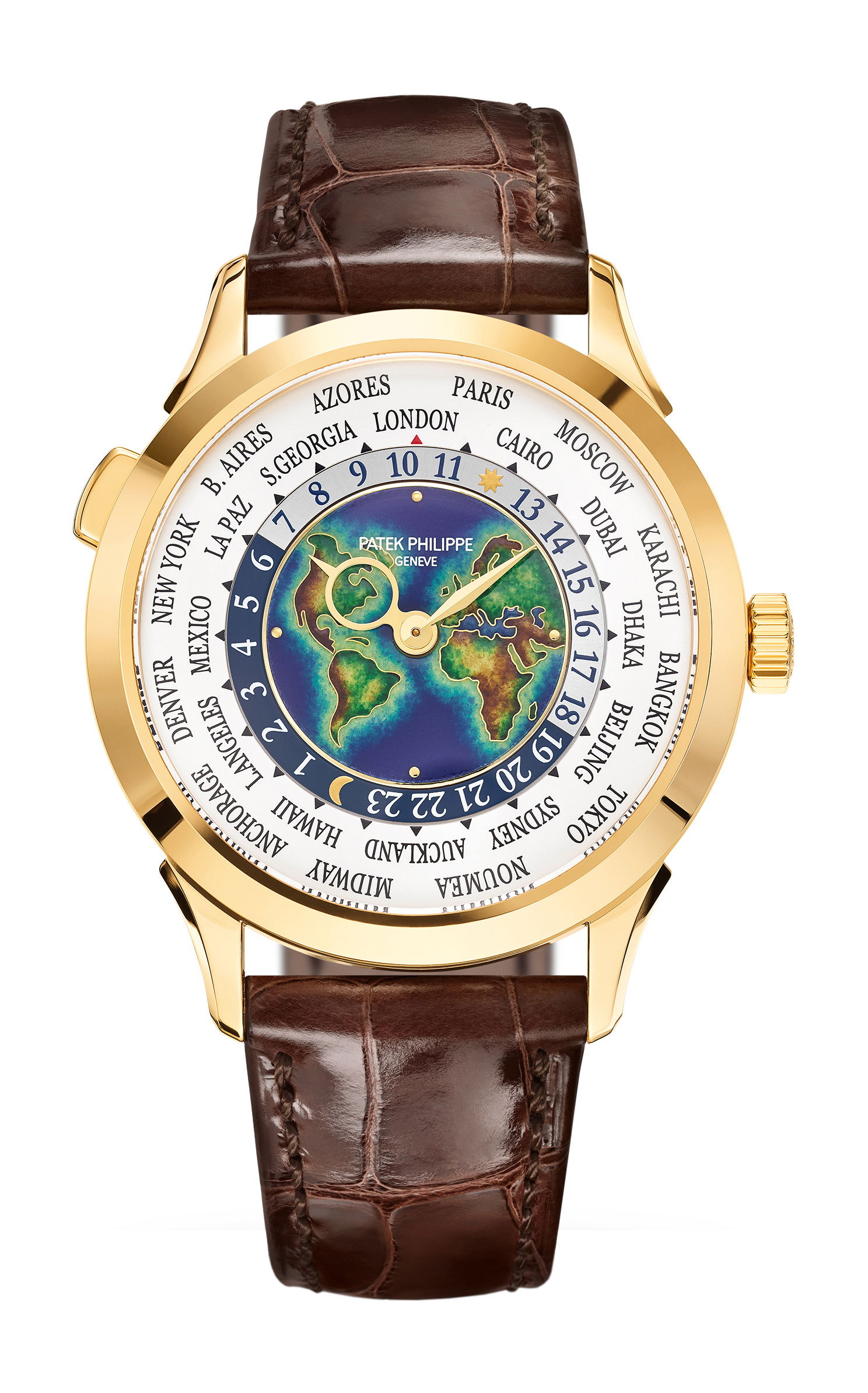 Patek Philippe Complications World Time, Rare Handcrafts watch