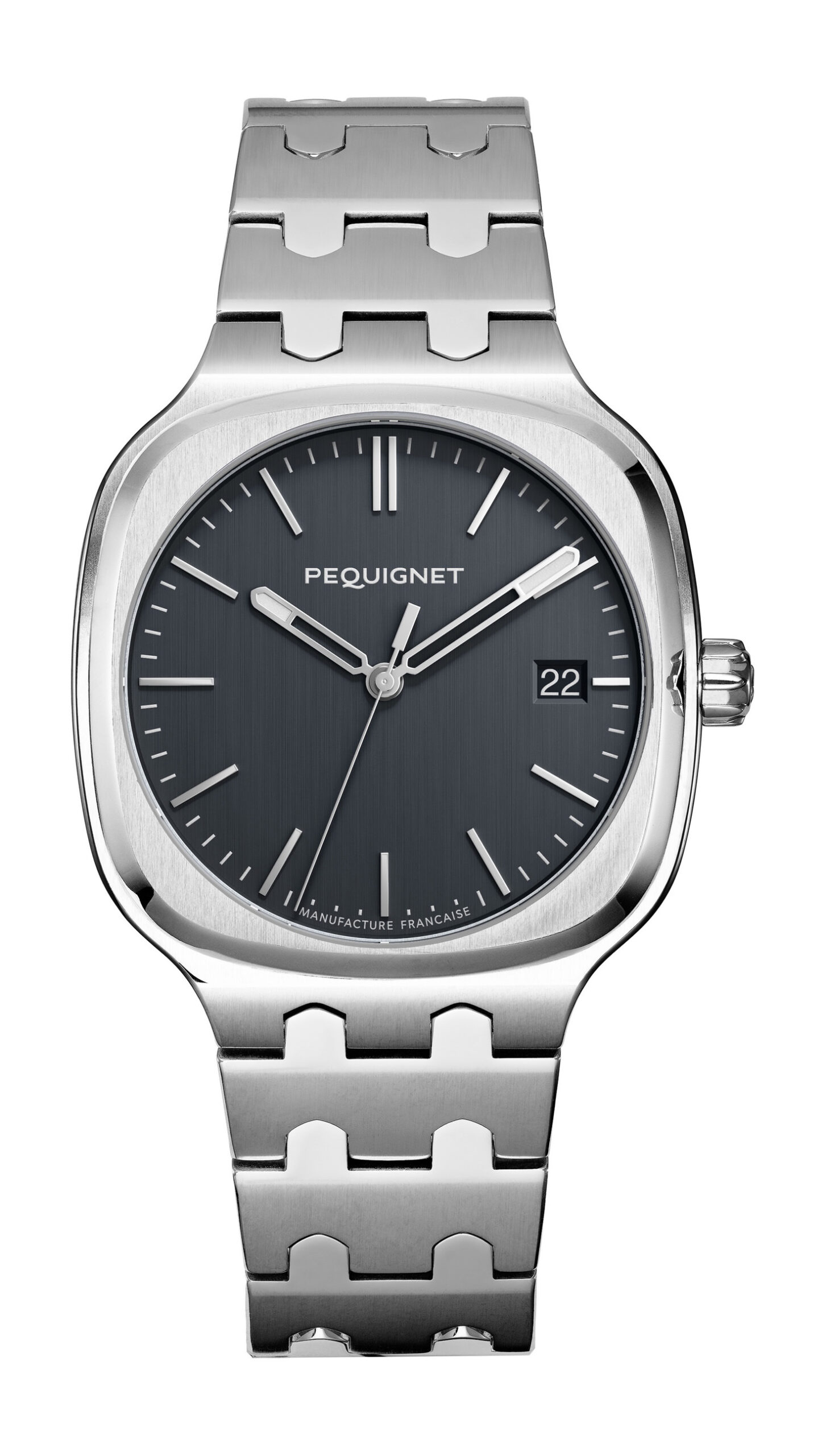 Pequignet Concorde Charcoal Grey watch