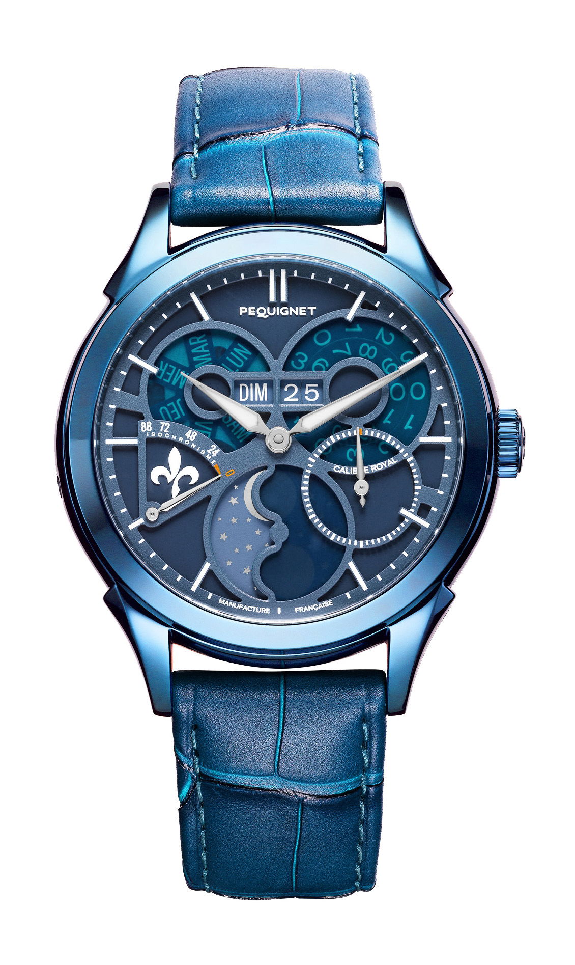 Pequignet Royale Saphir Blue Topaz watch