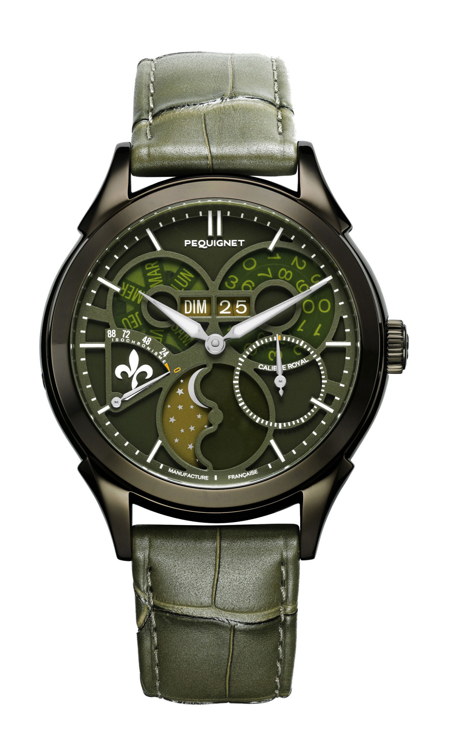 Pequignet Royale Saphir Green Jade watch