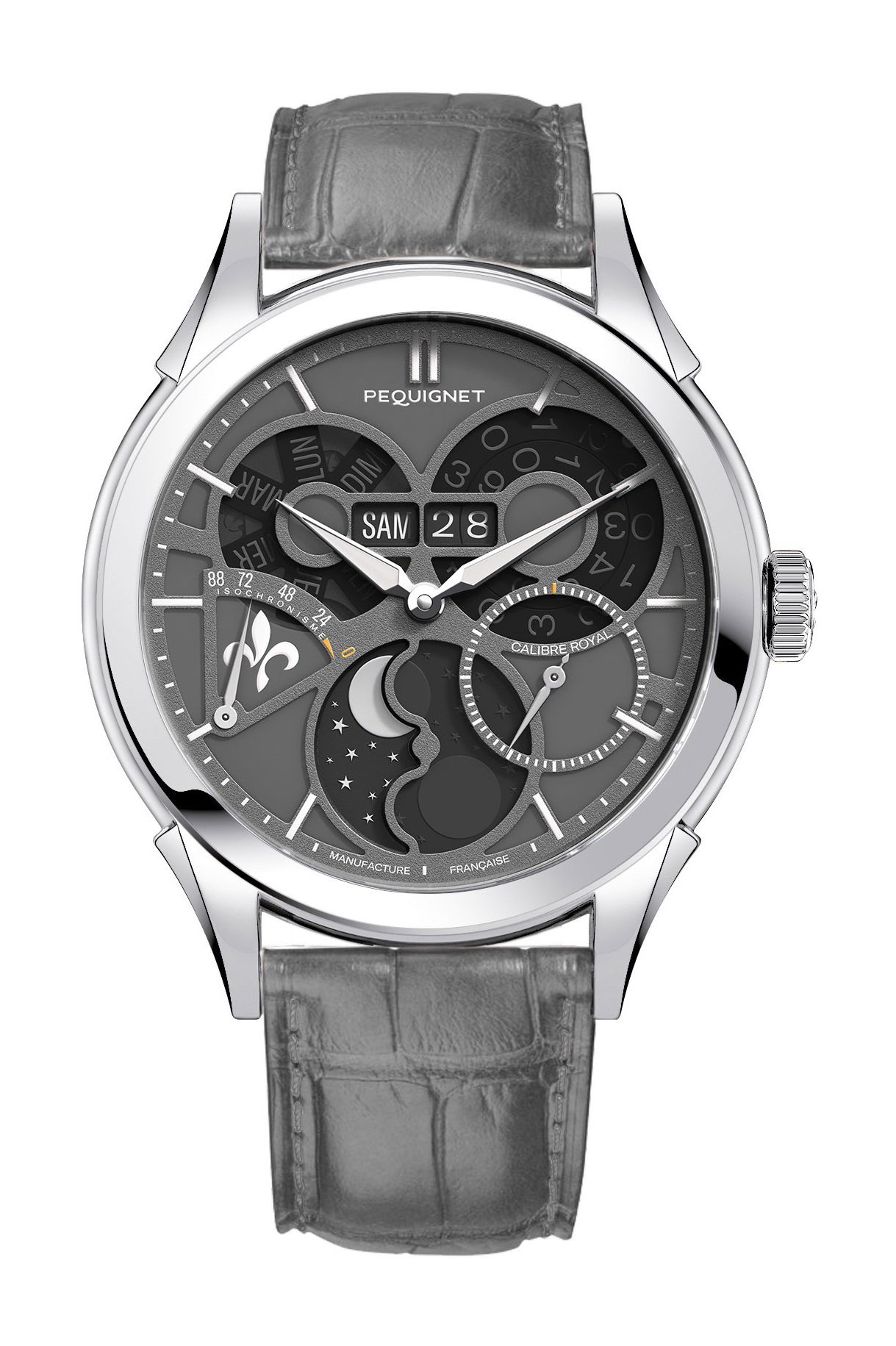 Pequignet Royale Saphir Shade Grey watch