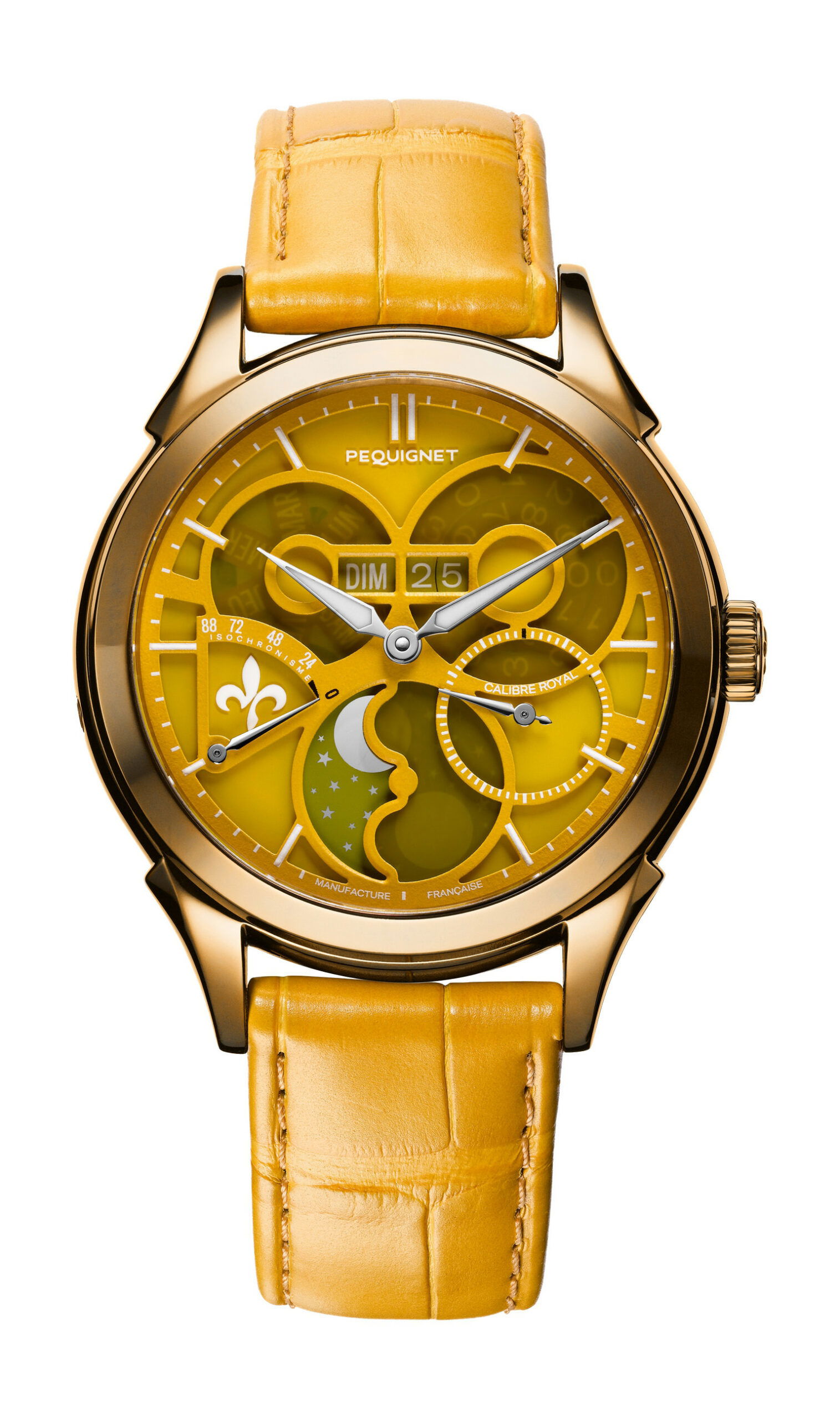 Pequignet Royale Saphir Yellow Amber watch