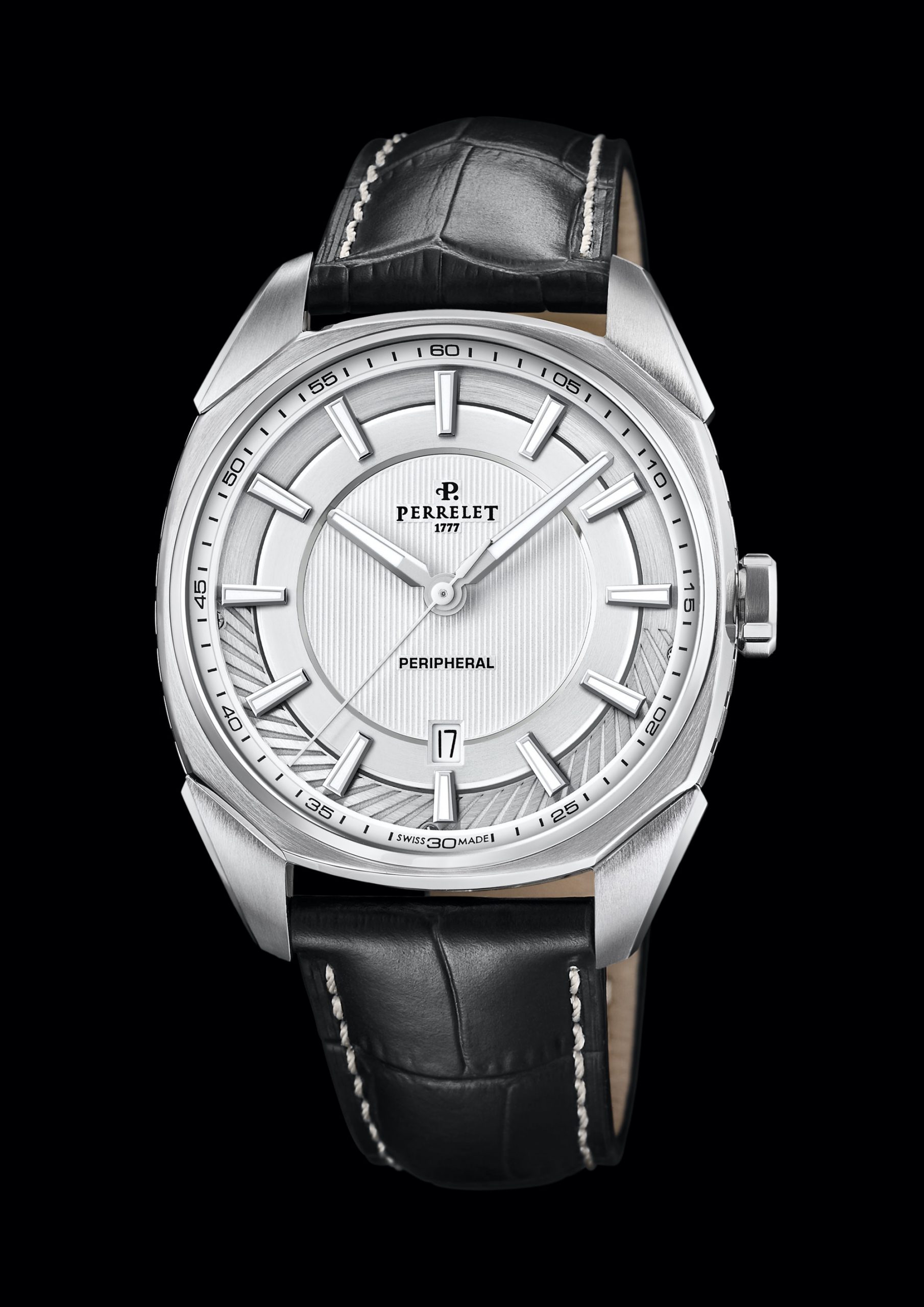 Perrelet LAB Peripheral 3 Hands & Date - View 2