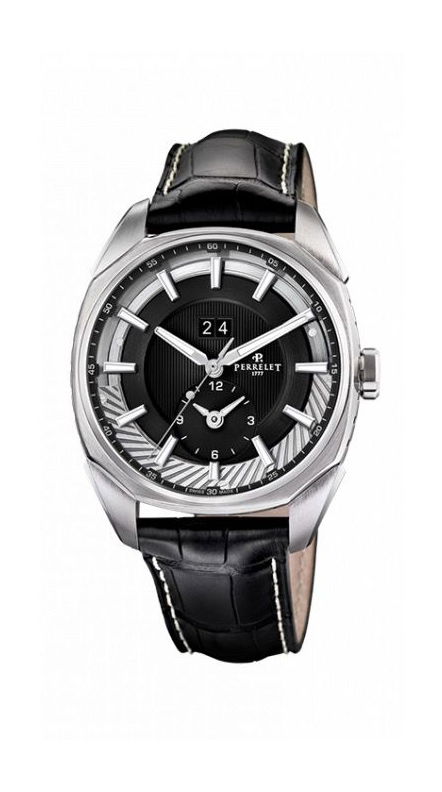 Perrelet LAB Peripheral Dual Time Big Date Black watch