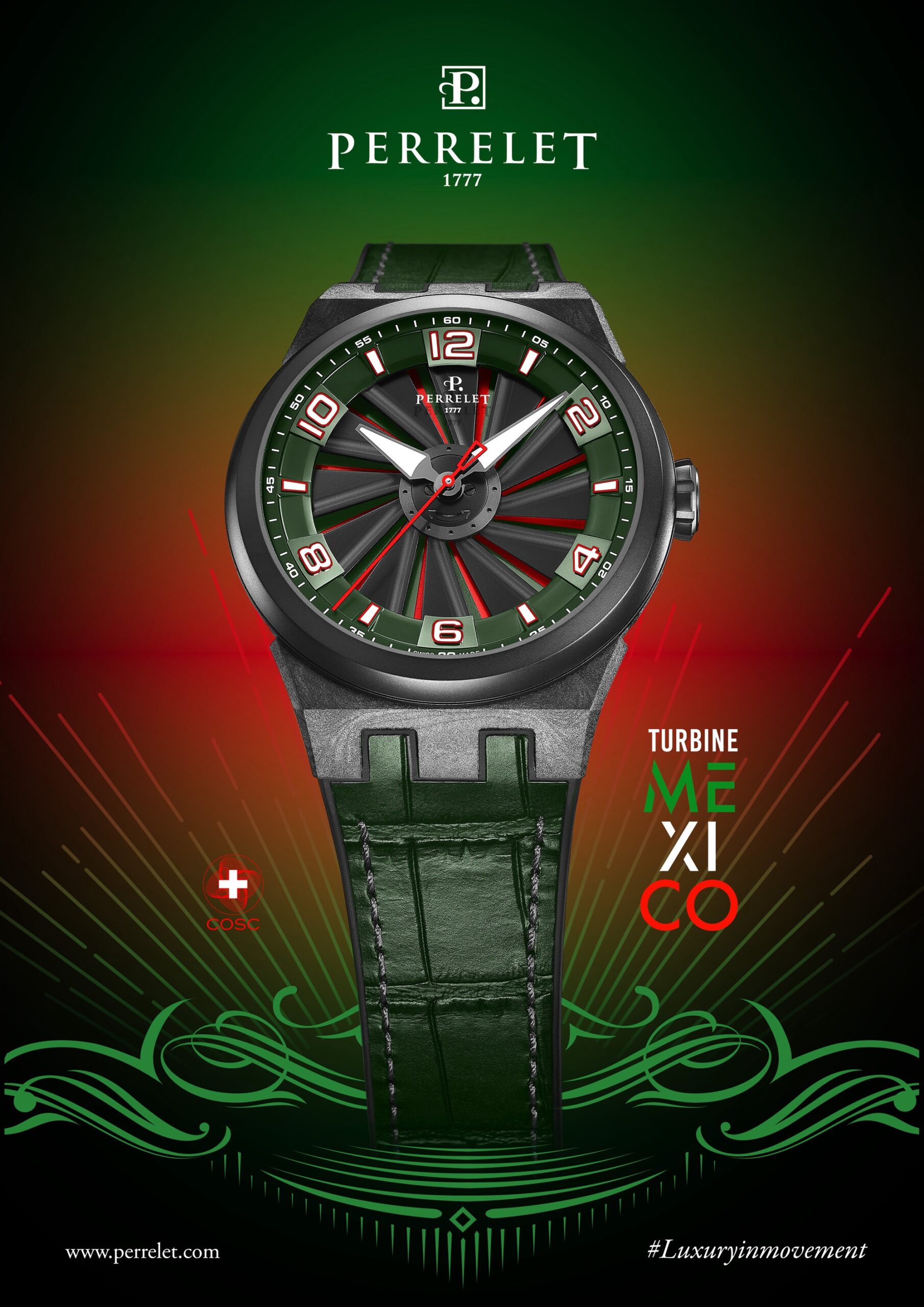 Perrelet Turbine Carbon Mexico Limited Edition - View 2