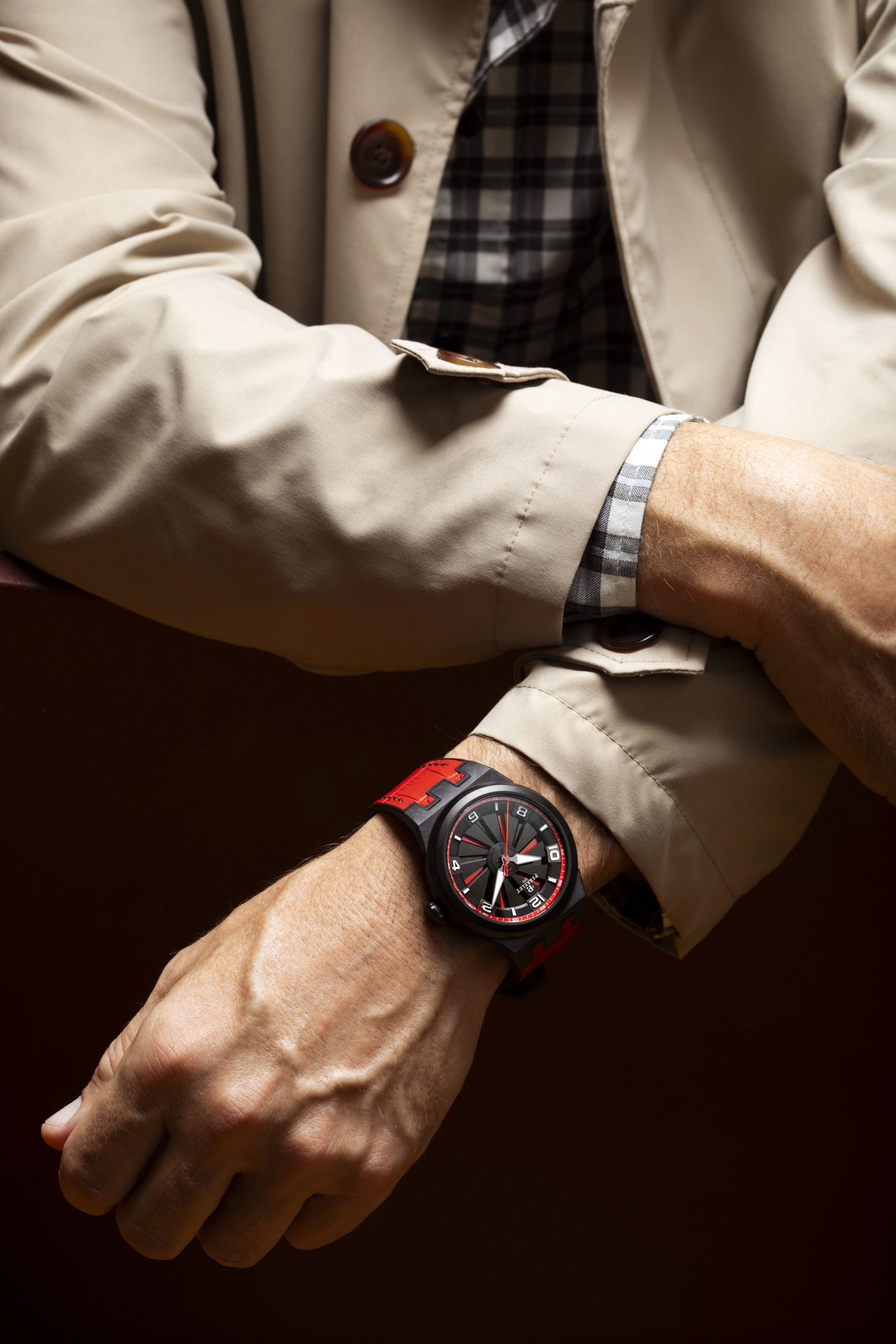 Perrelet Turbine Carbon Red - View 2