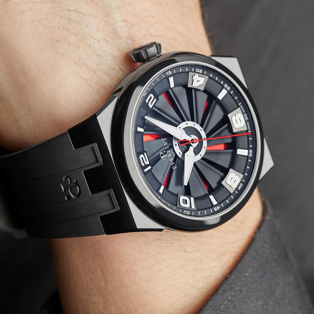 Perrelet Turbine Evo 3 Hands - View 3