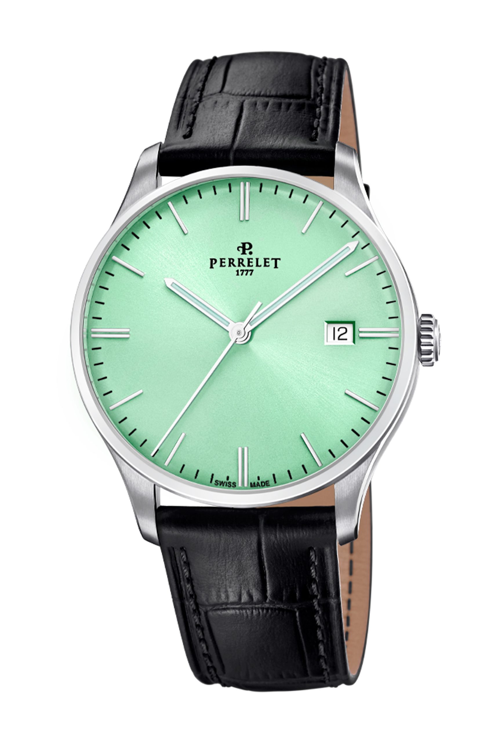 Perrelet Weekend 3 Hands Green Mint watch