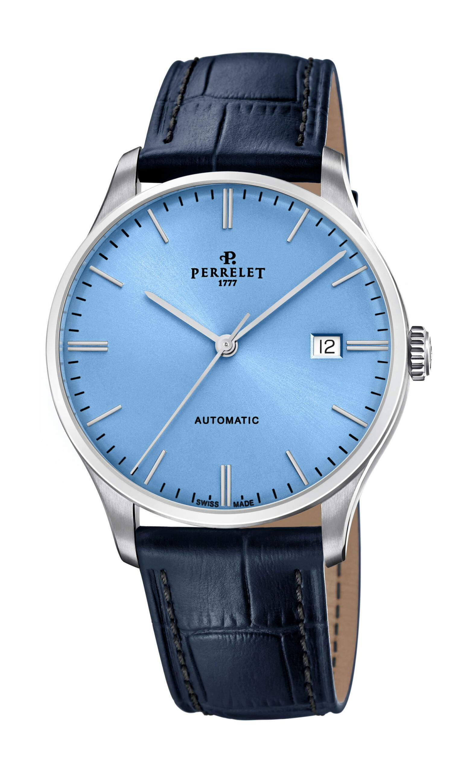 Perrelet Weekend 3 Hands Ice Blue watch