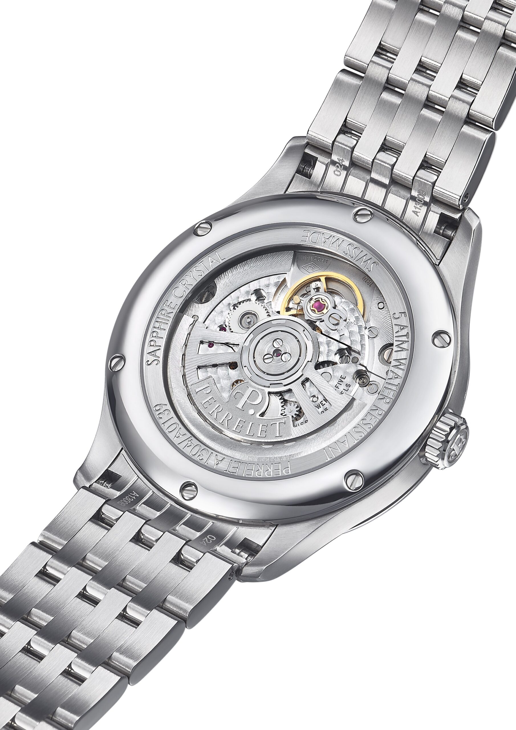 Perrelet Weekend GMT Ice Blue - View 3