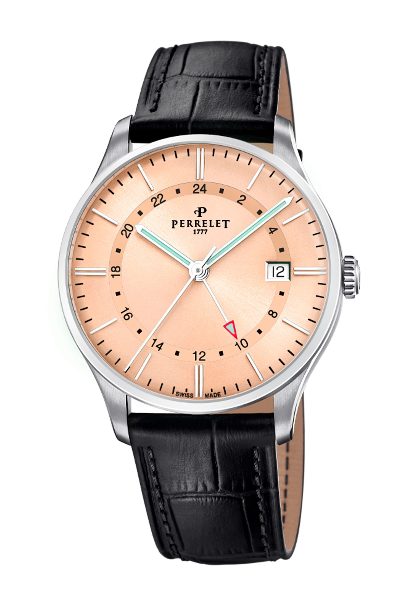 Perrelet Weekend GMT Salmon watch