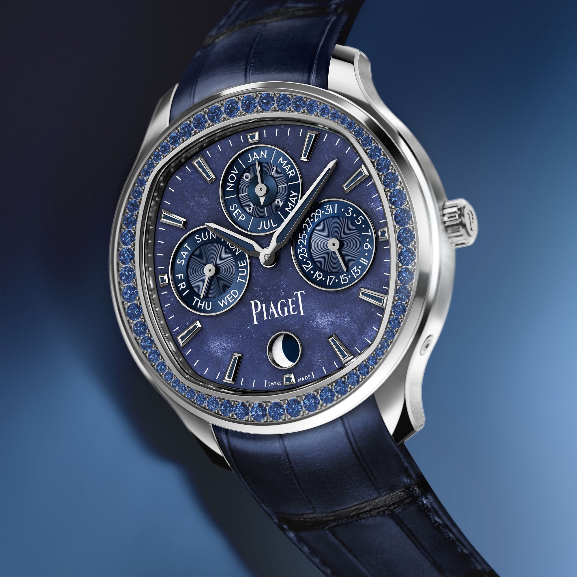 Piaget Polo Perpetual Calendar Obsidian - View 2