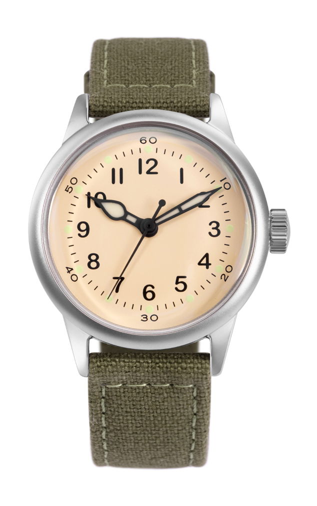 Praesidus Service Watch – White Canvas watch