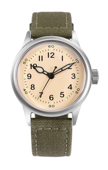 Praesidus Service Watch – White Canvas watch