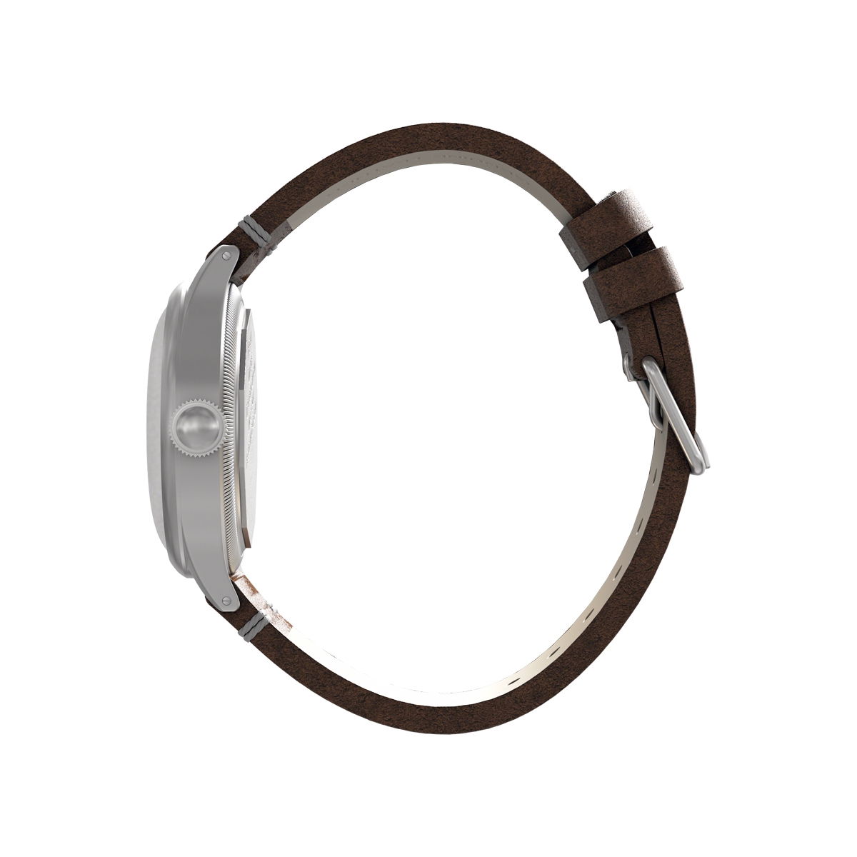 Praesidus Service Watch – White Leather - View 3