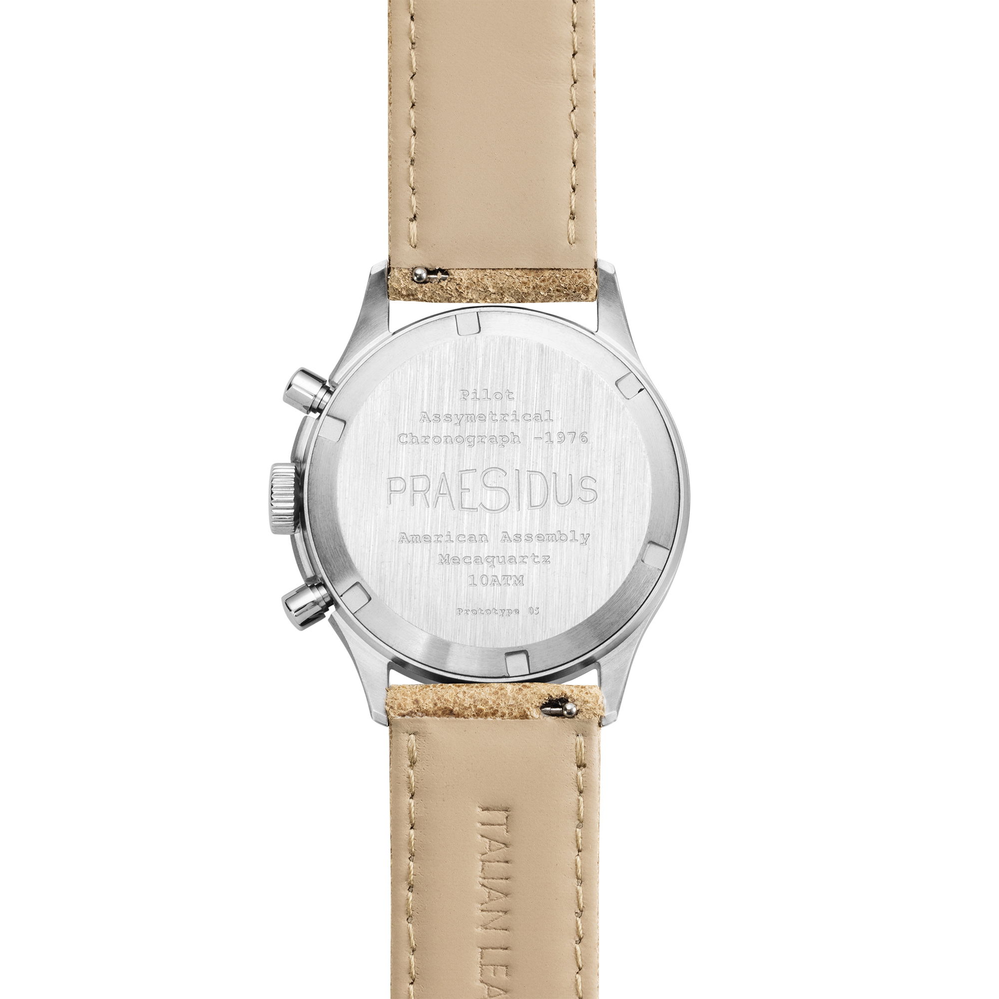 Praesidus PAC-76 Chrono Sand Leather - View 2
