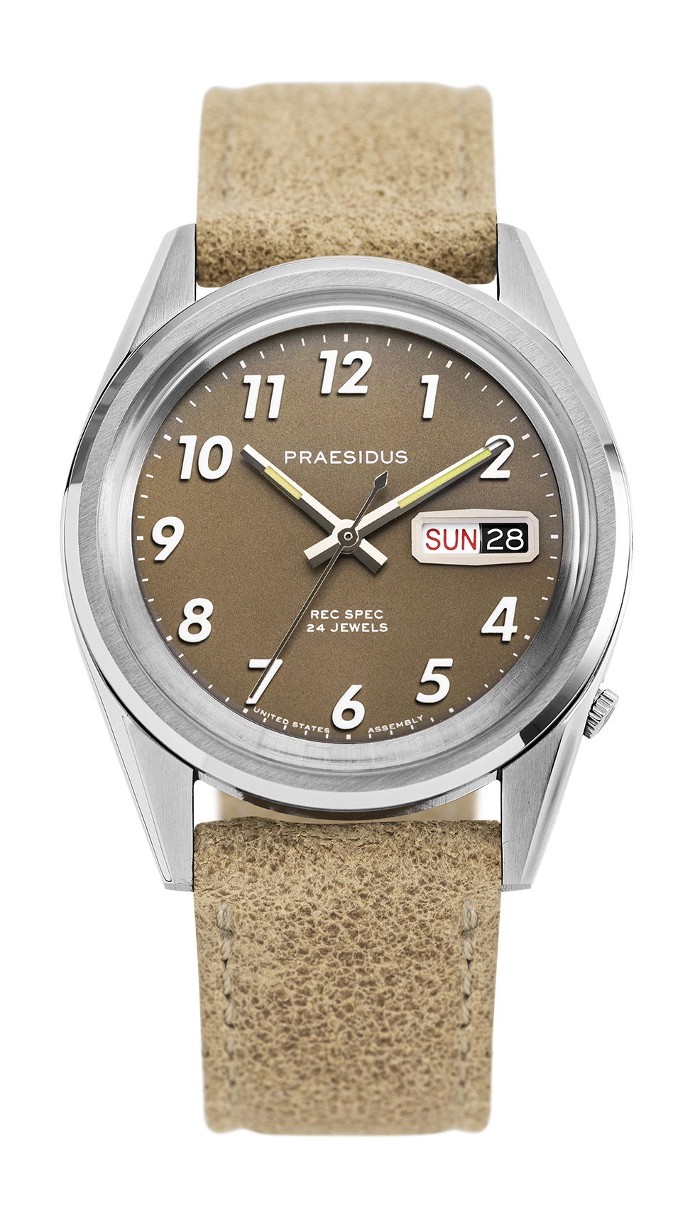 Praesidus Rec Spec – Khaki Brown watch