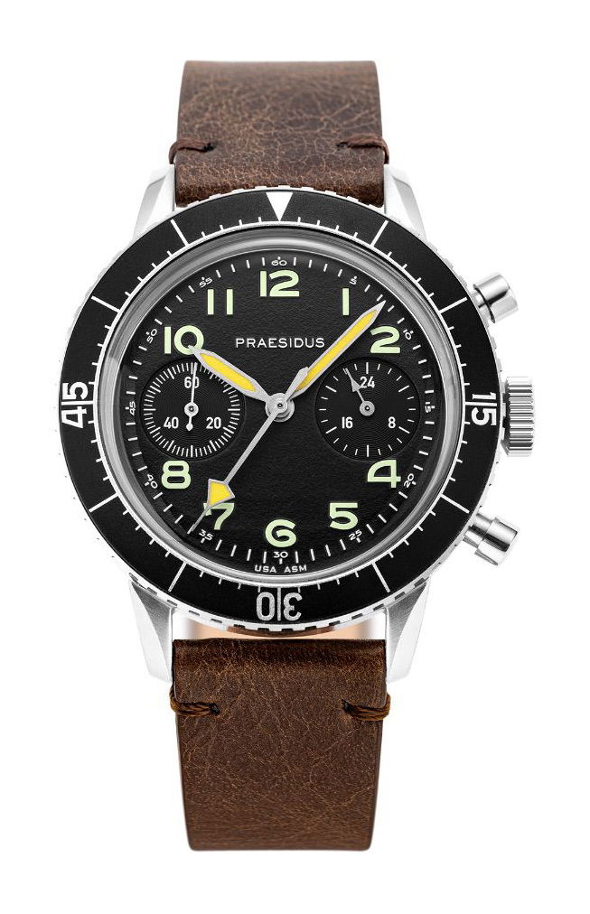 Praesidus Type H-75 – Brown Leather watch