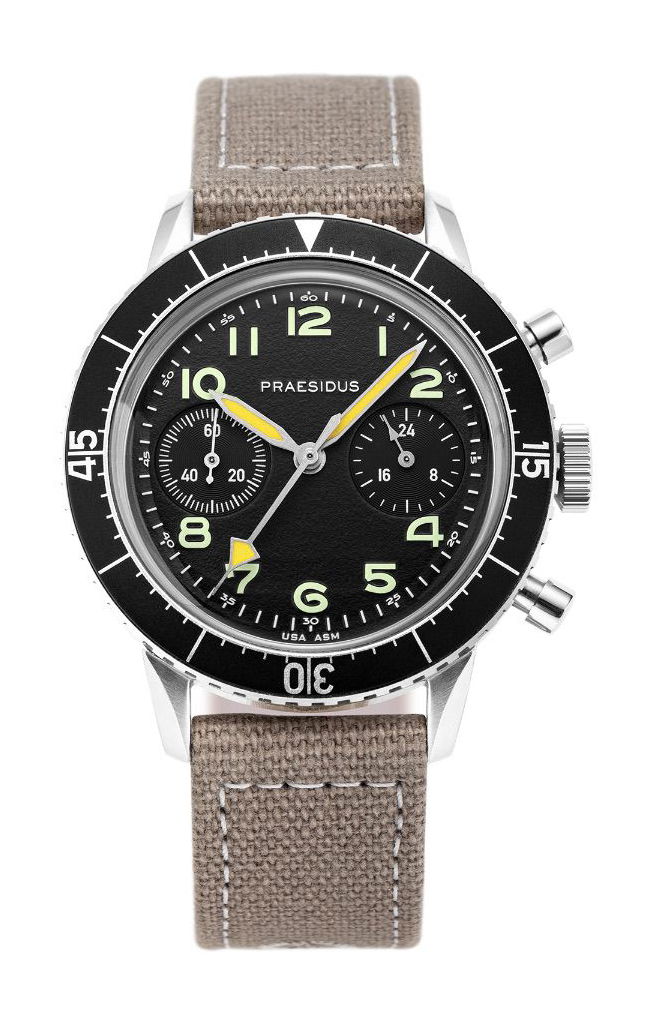 Praesidus Type H-75 – Light Gray Canvas watch